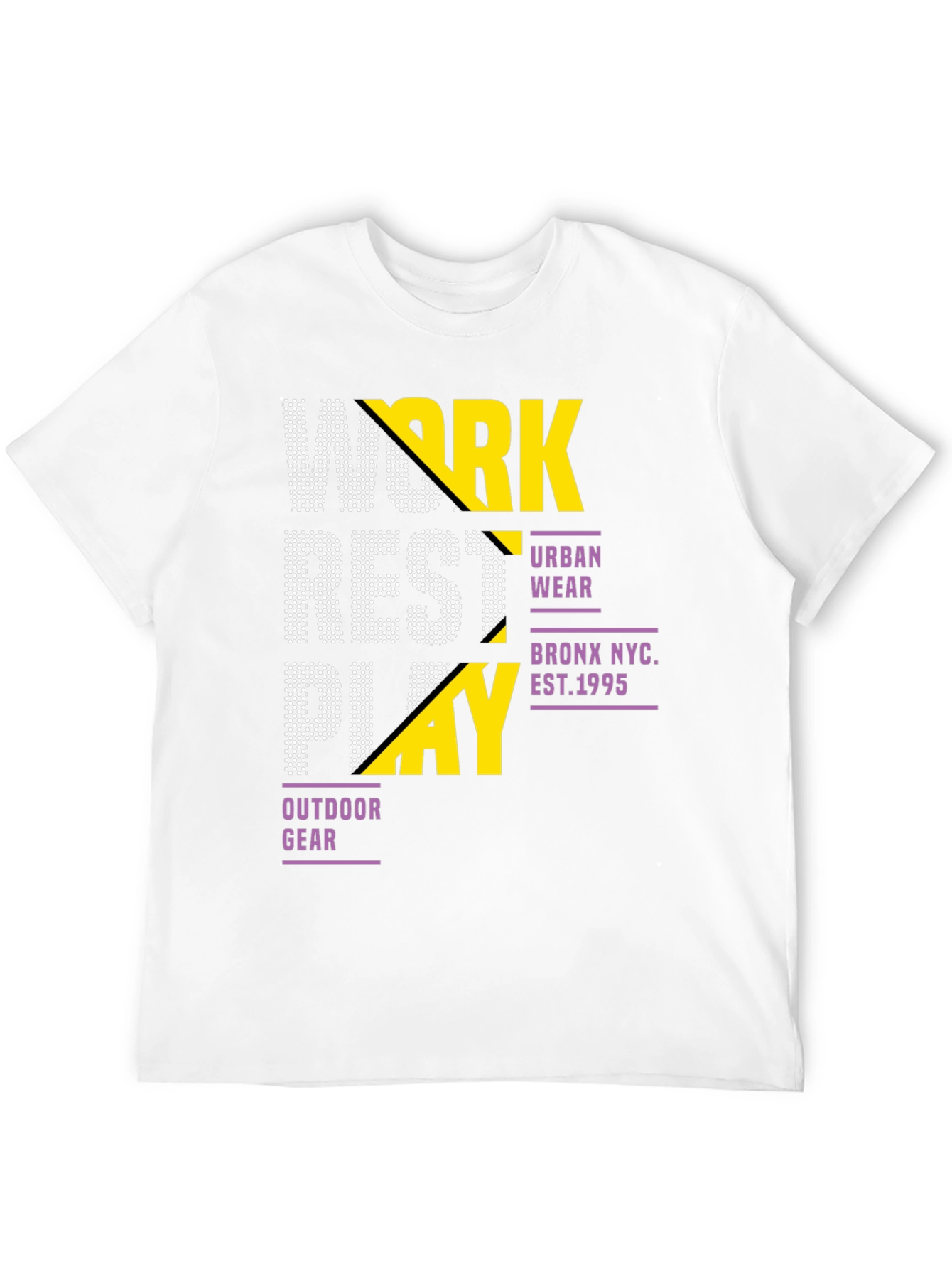 Urban Style Graphic Print Crew Neck T-Shirt