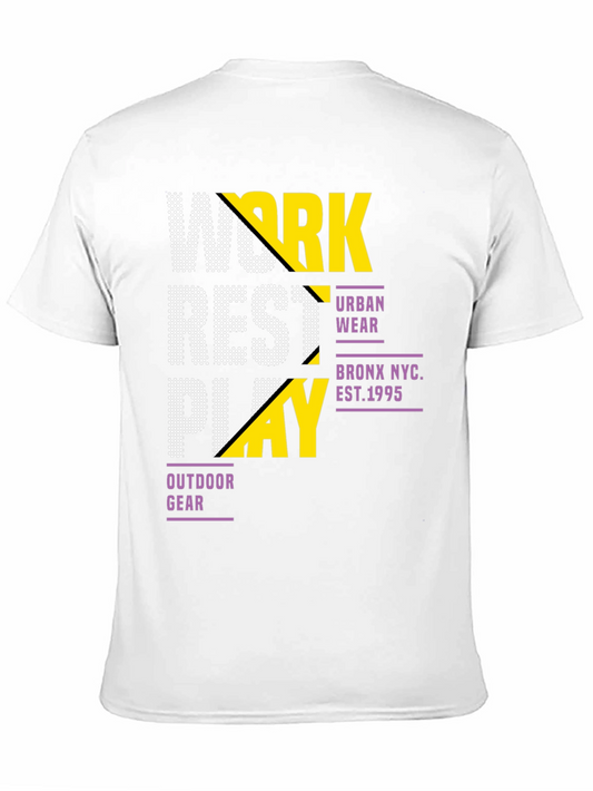 Urban Style Graphic Print Crew Neck T-Shirt