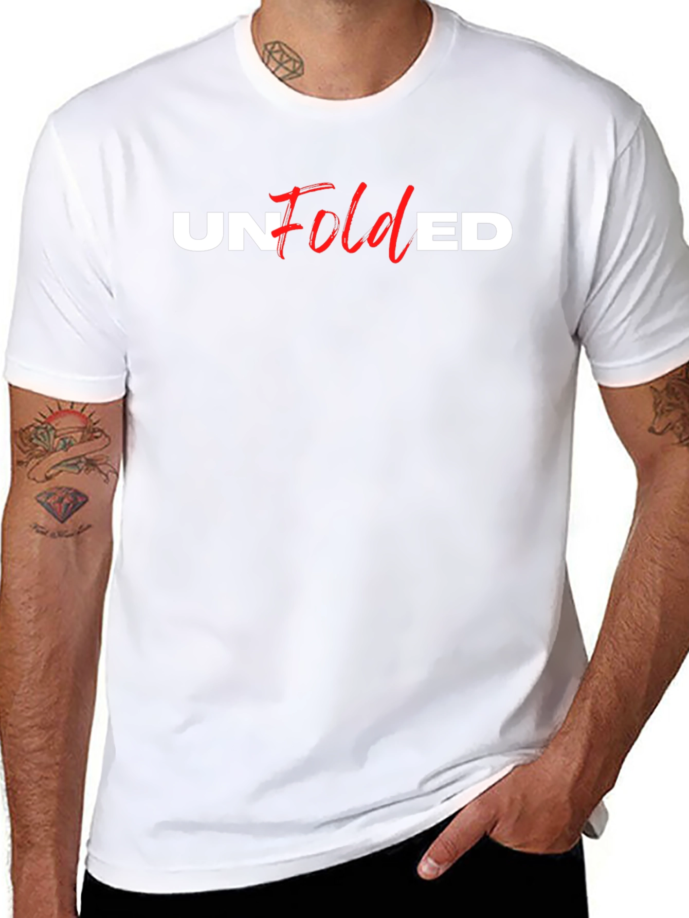 UnFolded Graphic Tee - Stylish Everyday Wear