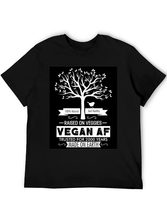 Vegan AF T-Shirt - 100% Natural Made on Earth Tee