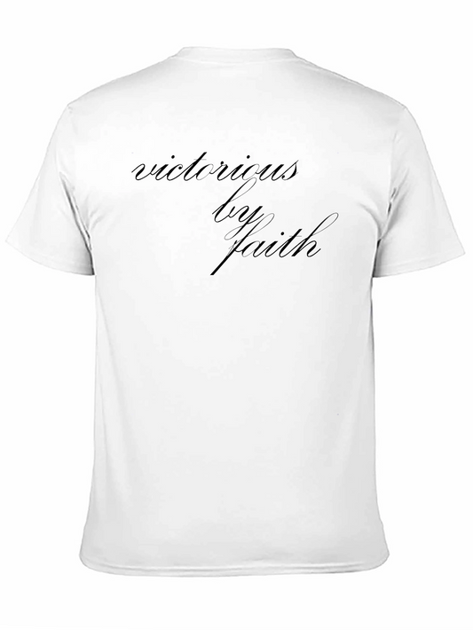 Victorious by Faith Black T-Shirt