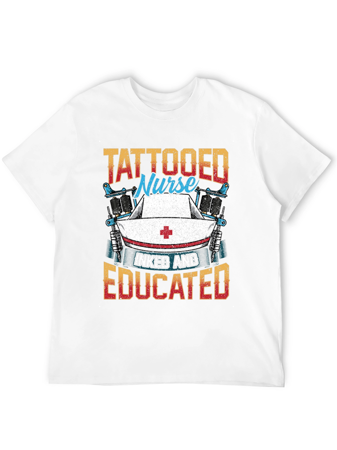 Tattooed Nurse T-Shirt - Inked and Educated