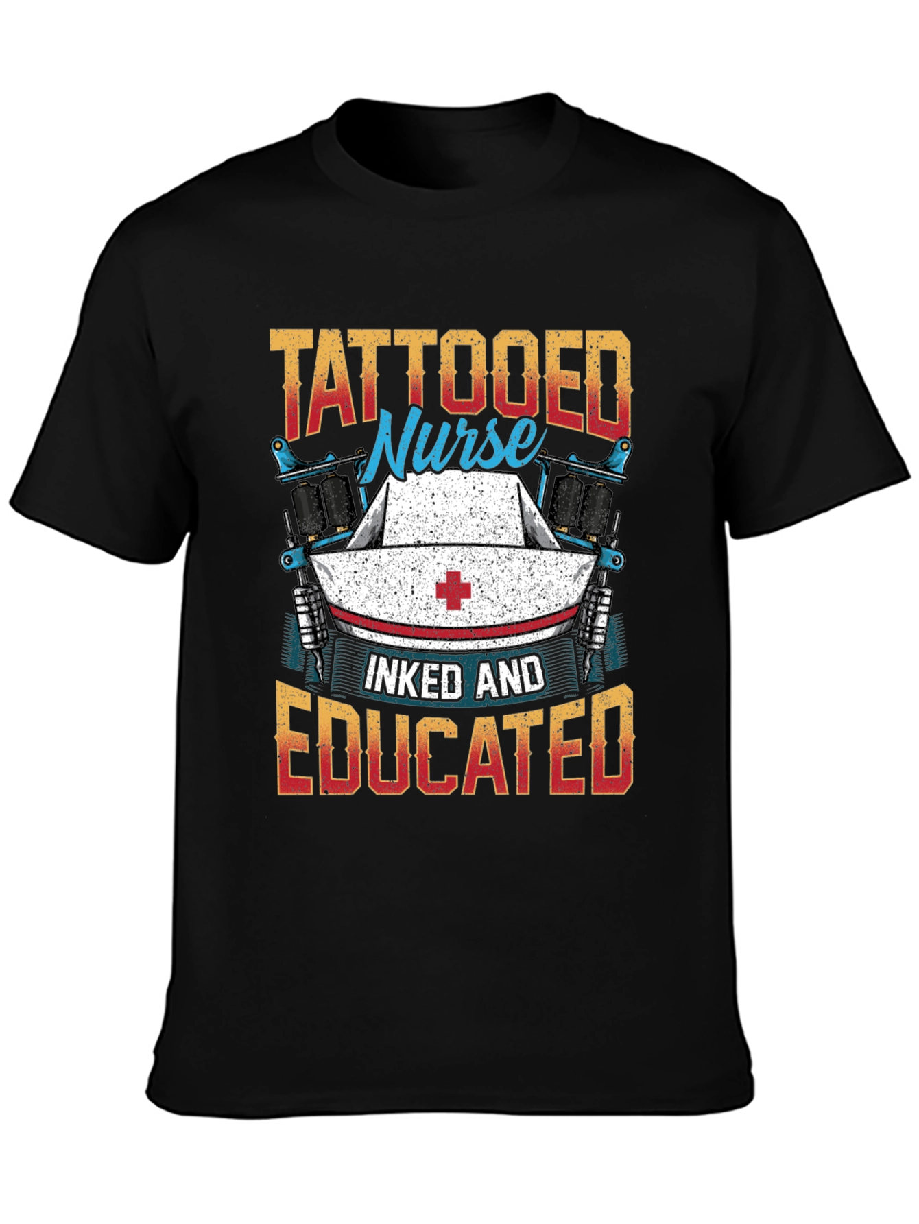 Tattooed Nurse T-Shirt - Inked and Educated