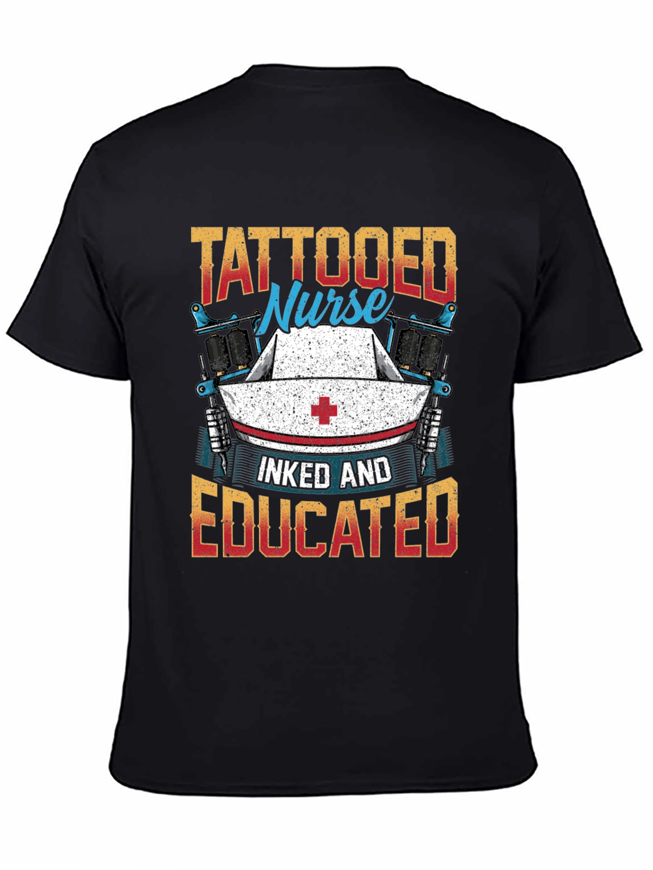 Tattooed Nurse T-Shirt - Inked and Educated