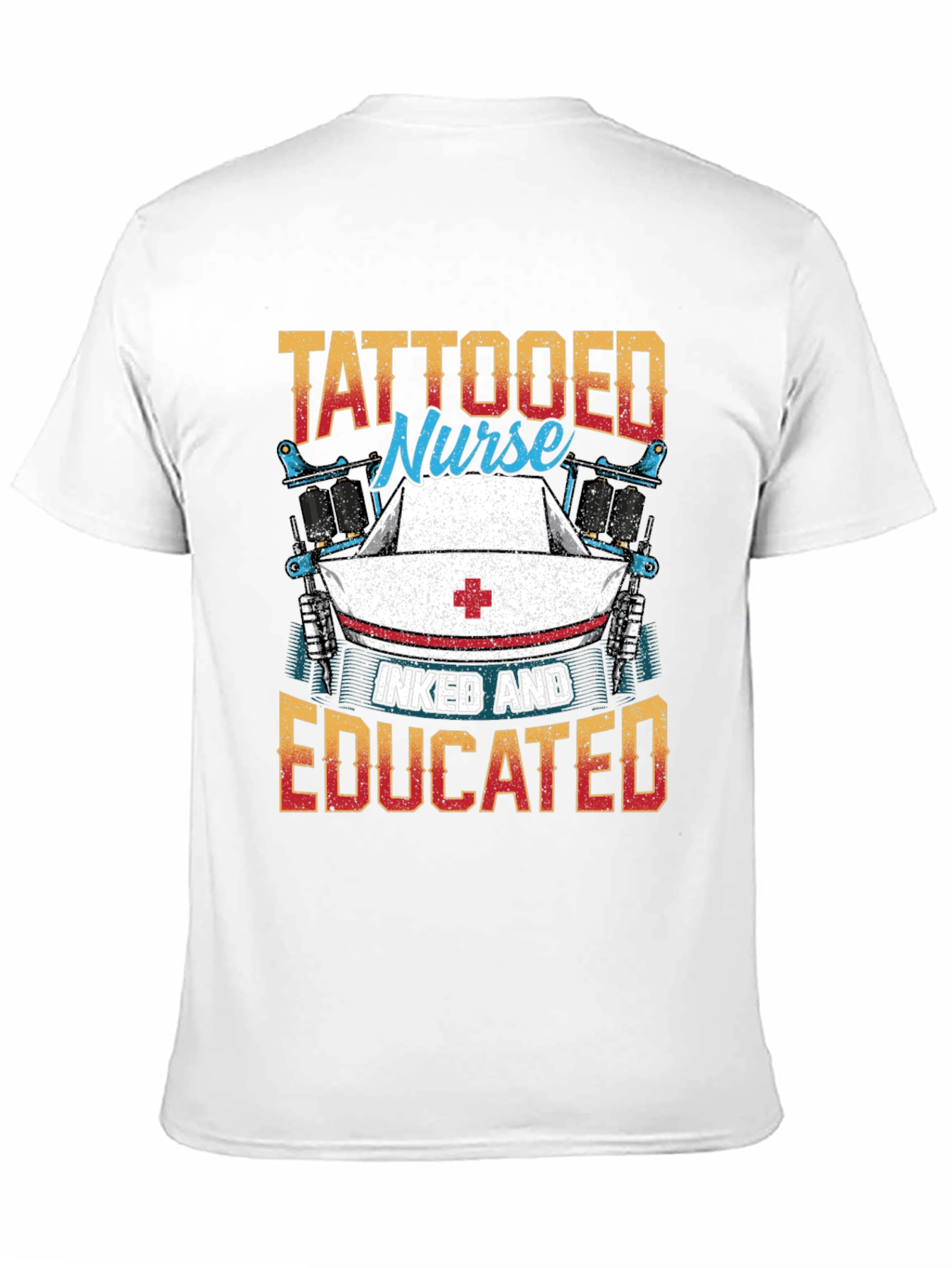 Tattooed Nurse T-Shirt - Inked and Educated