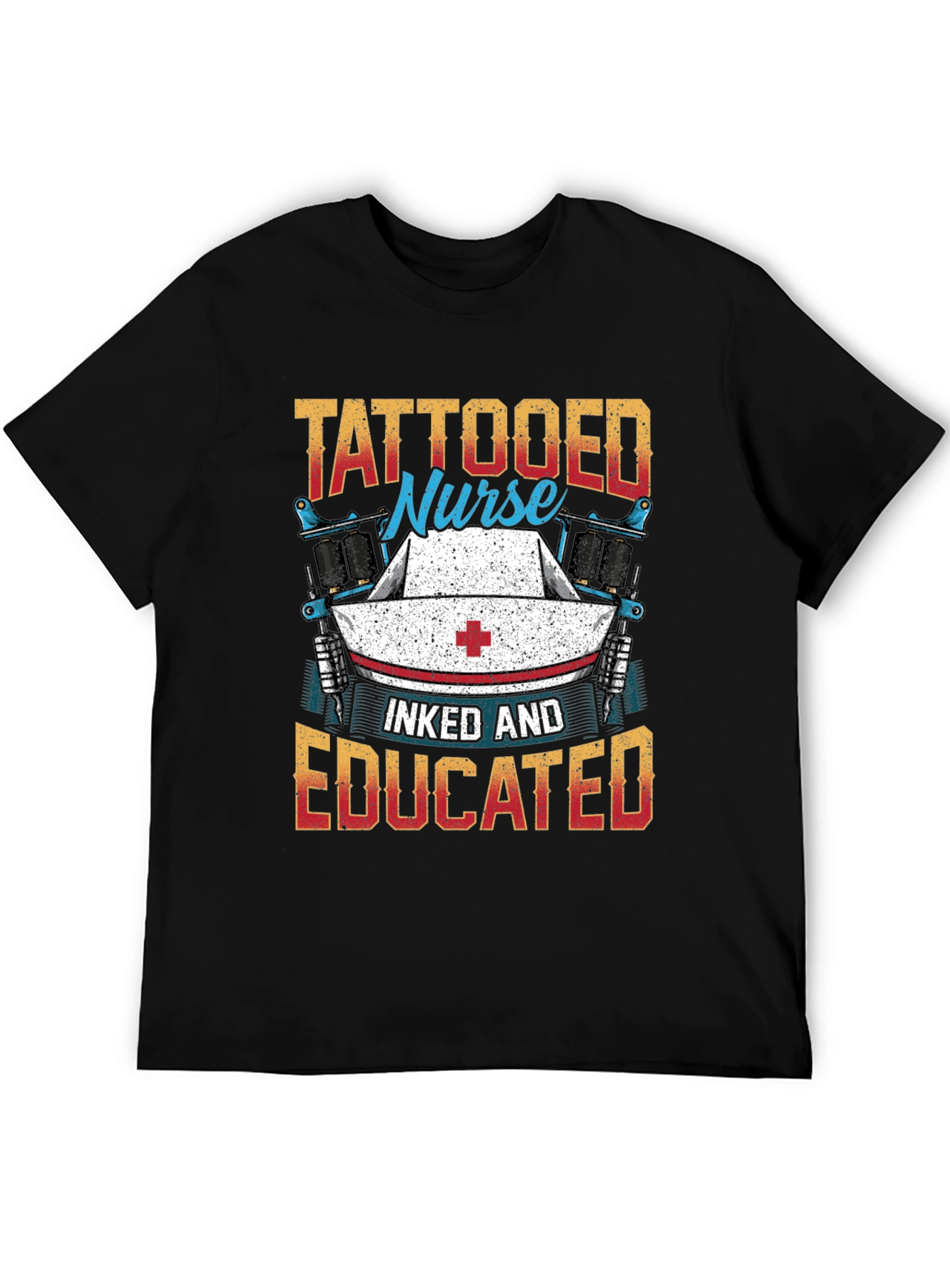 Tattooed Nurse T-Shirt - Inked and Educated