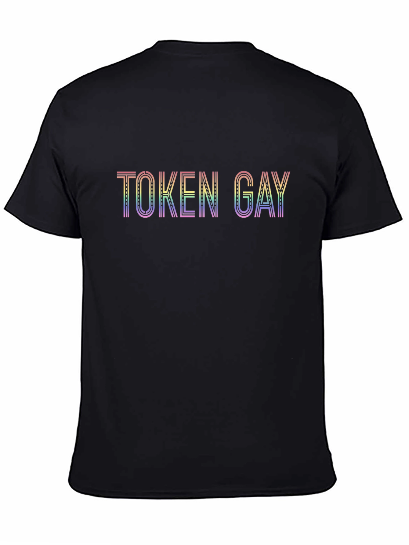 Token Gay Rainbow T-Shirt - Pride Apparel