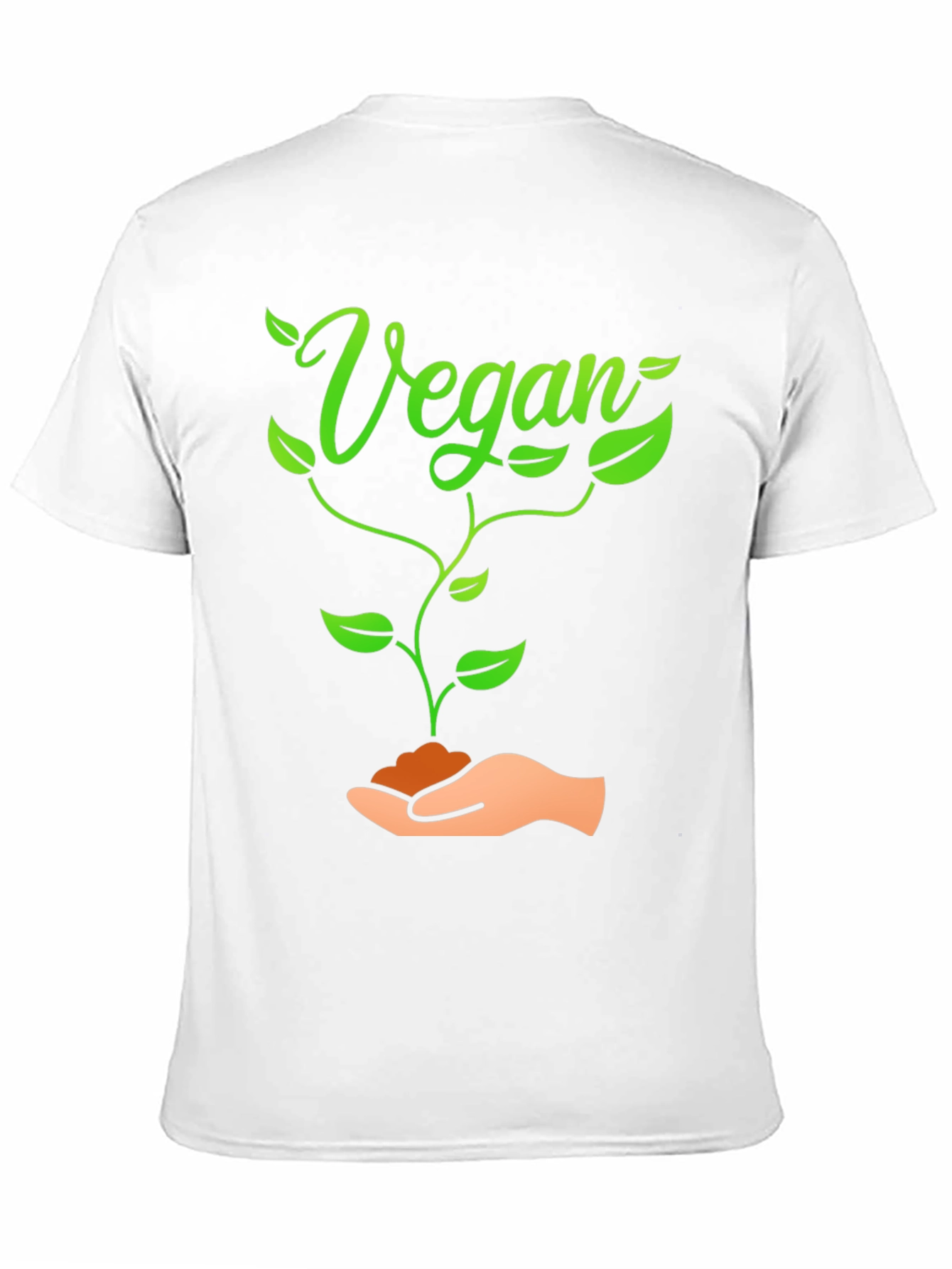 Vegan Seedling Graphic Tee - Eco-Friendly Shirt