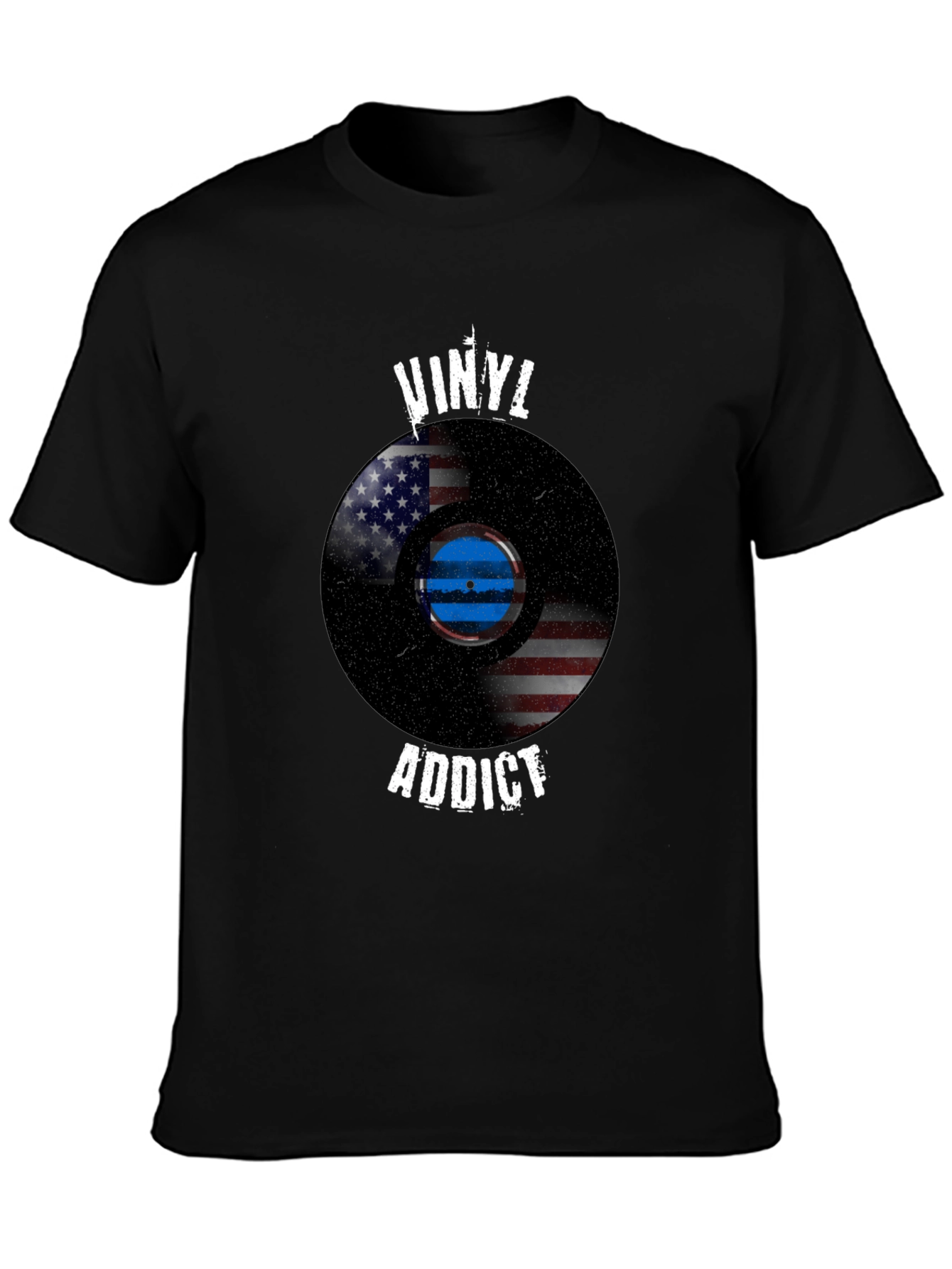 Vinyl Addict Graphic T-Shirt