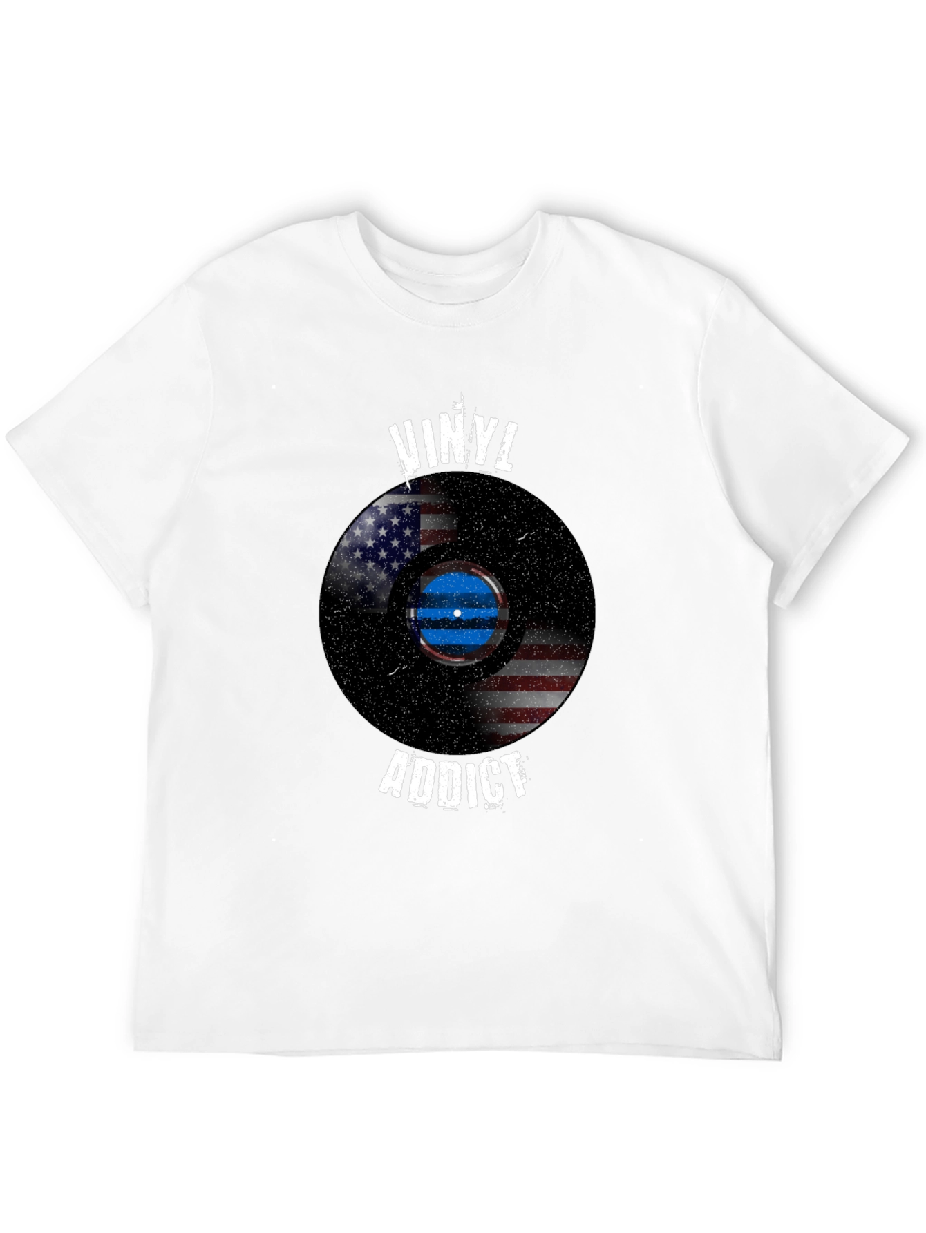 Vinyl Addict Graphic T-Shirt