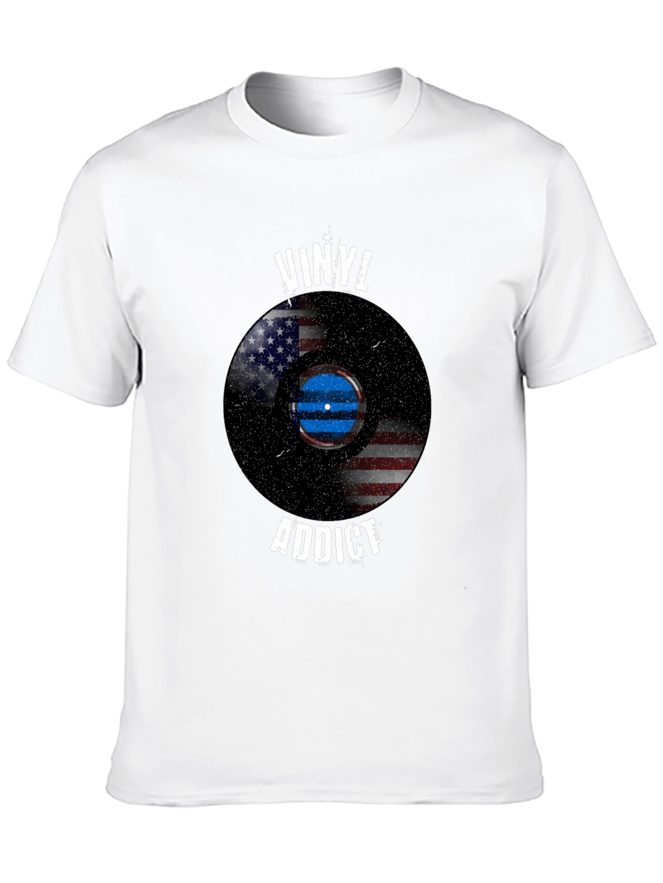 Vinyl Addict Graphic T-Shirt