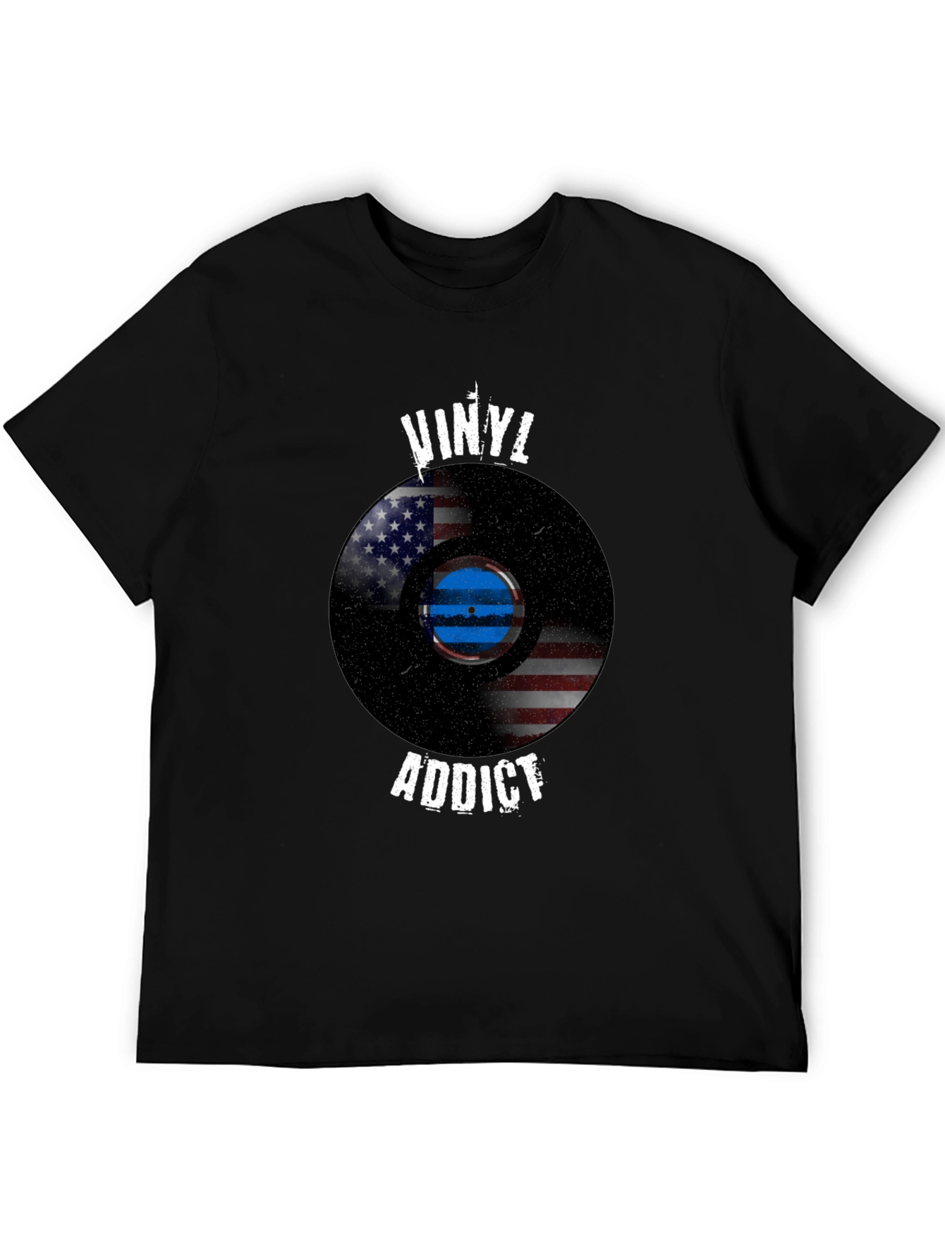 Vinyl Addict Graphic T-Shirt