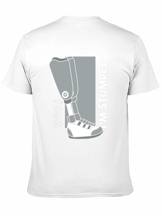 Well Im Stumped Amputee Humor Graphic T-Shirt