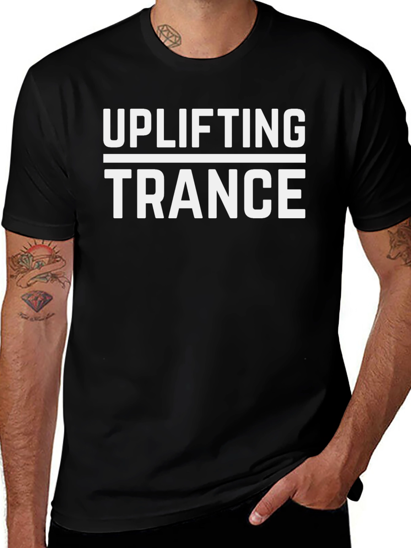 Uplifting Trance Black T-Shirt