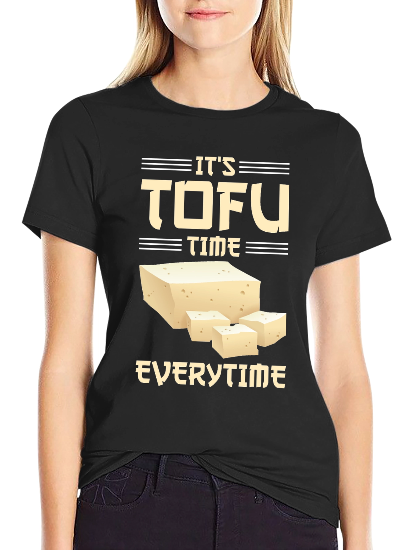 Tofu Time Funny Vegan T-Shirt