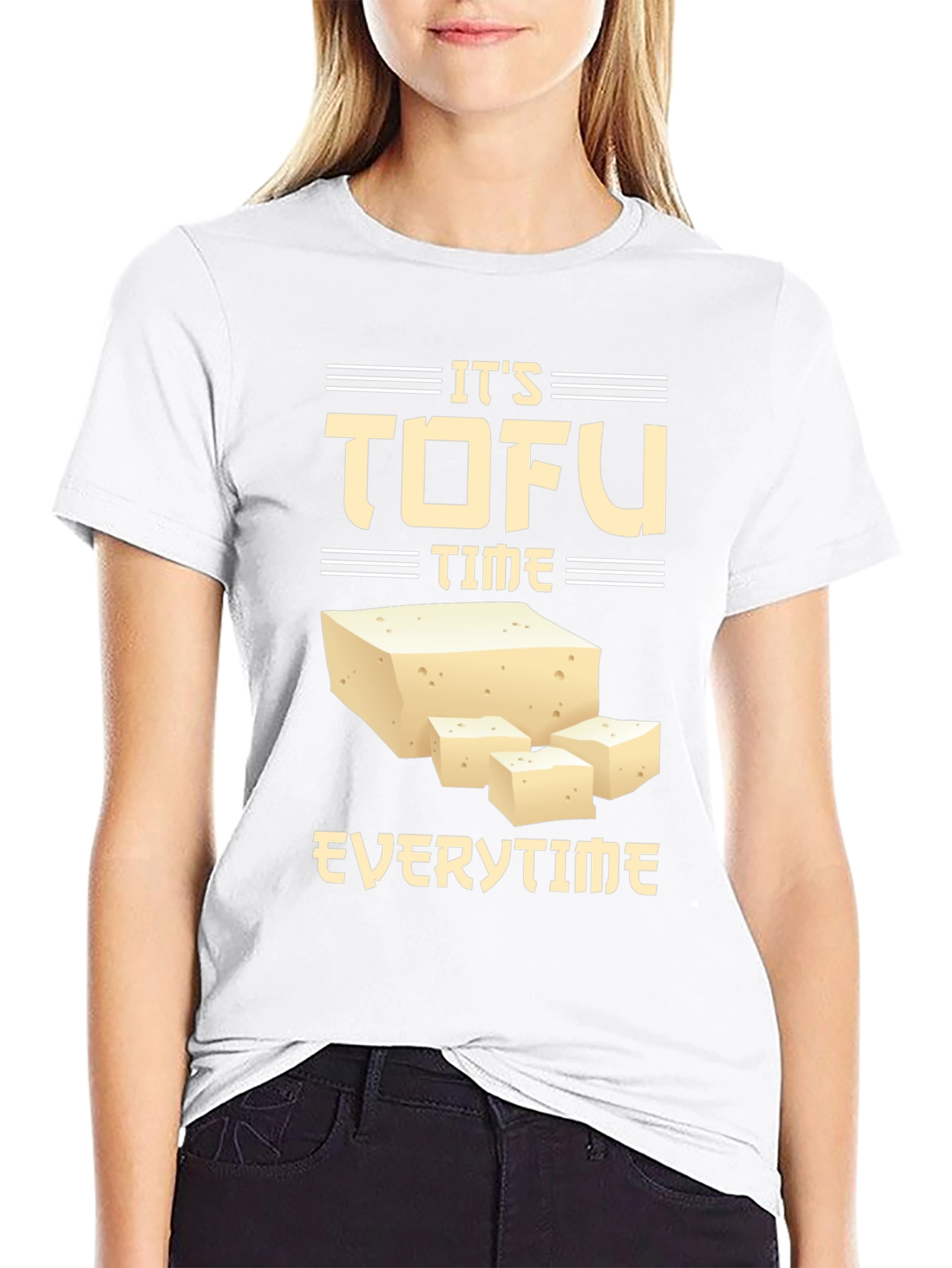 Tofu Time Funny Vegan T-Shirt