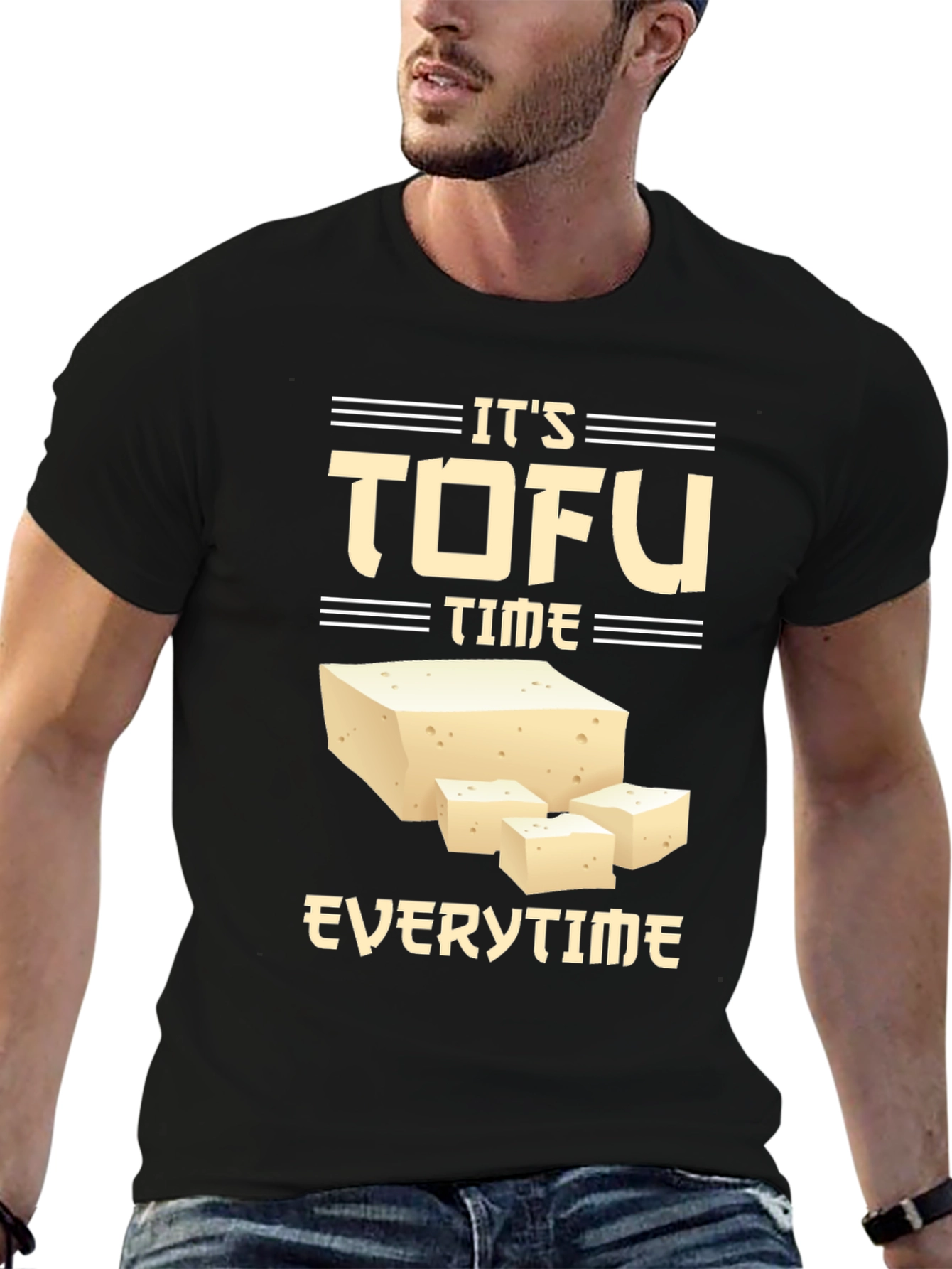 Tofu Time Funny Vegan T-Shirt
