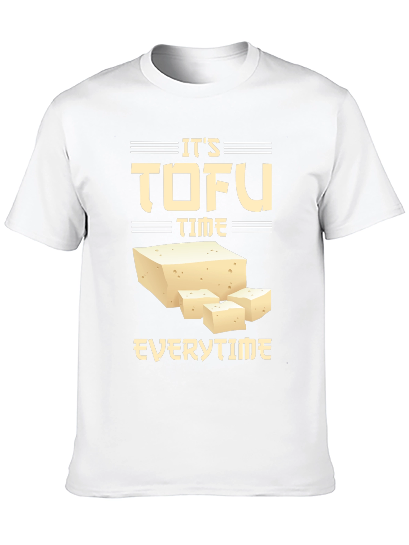 Tofu Time Funny Vegan T-Shirt