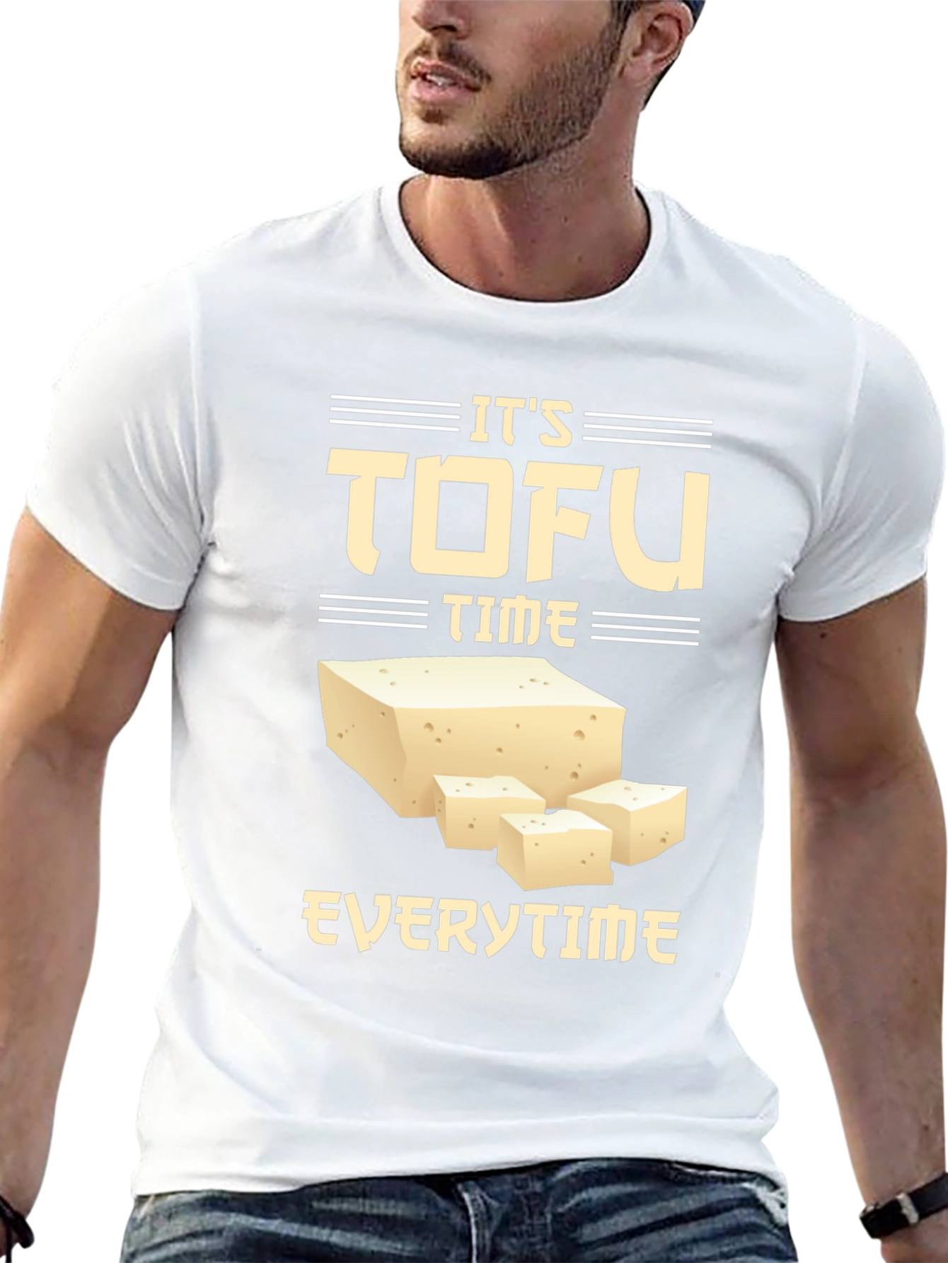 Tofu Time Funny Vegan T-Shirt