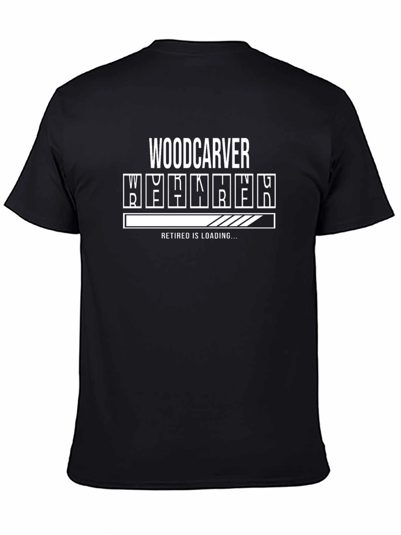 Woodcarver Retired Loading T-Shirt