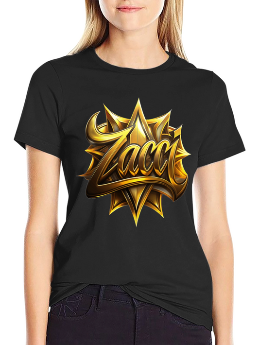 Zacci Gold Emblem Black T-Shirt