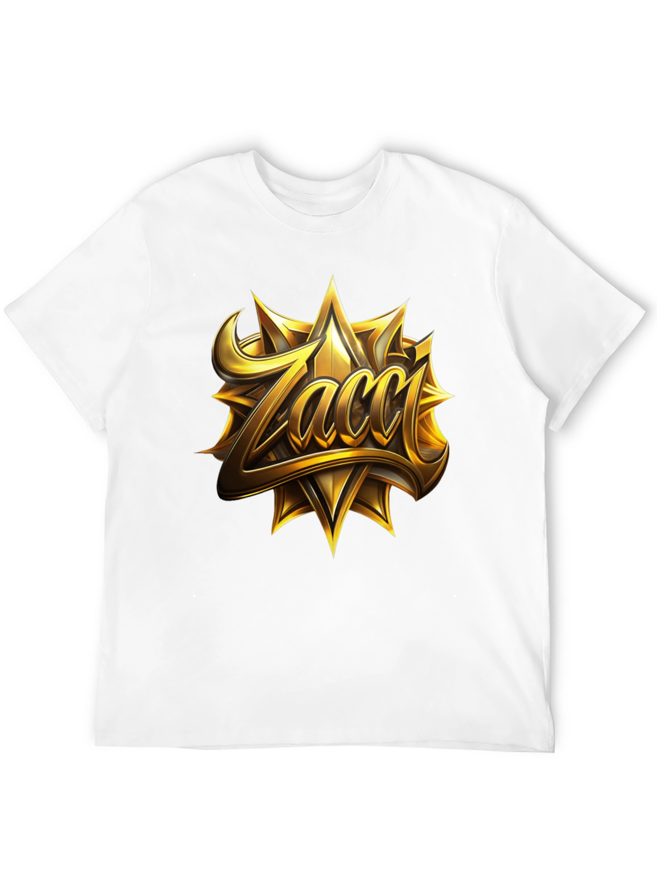 Zacci Gold Emblem Black T-Shirt