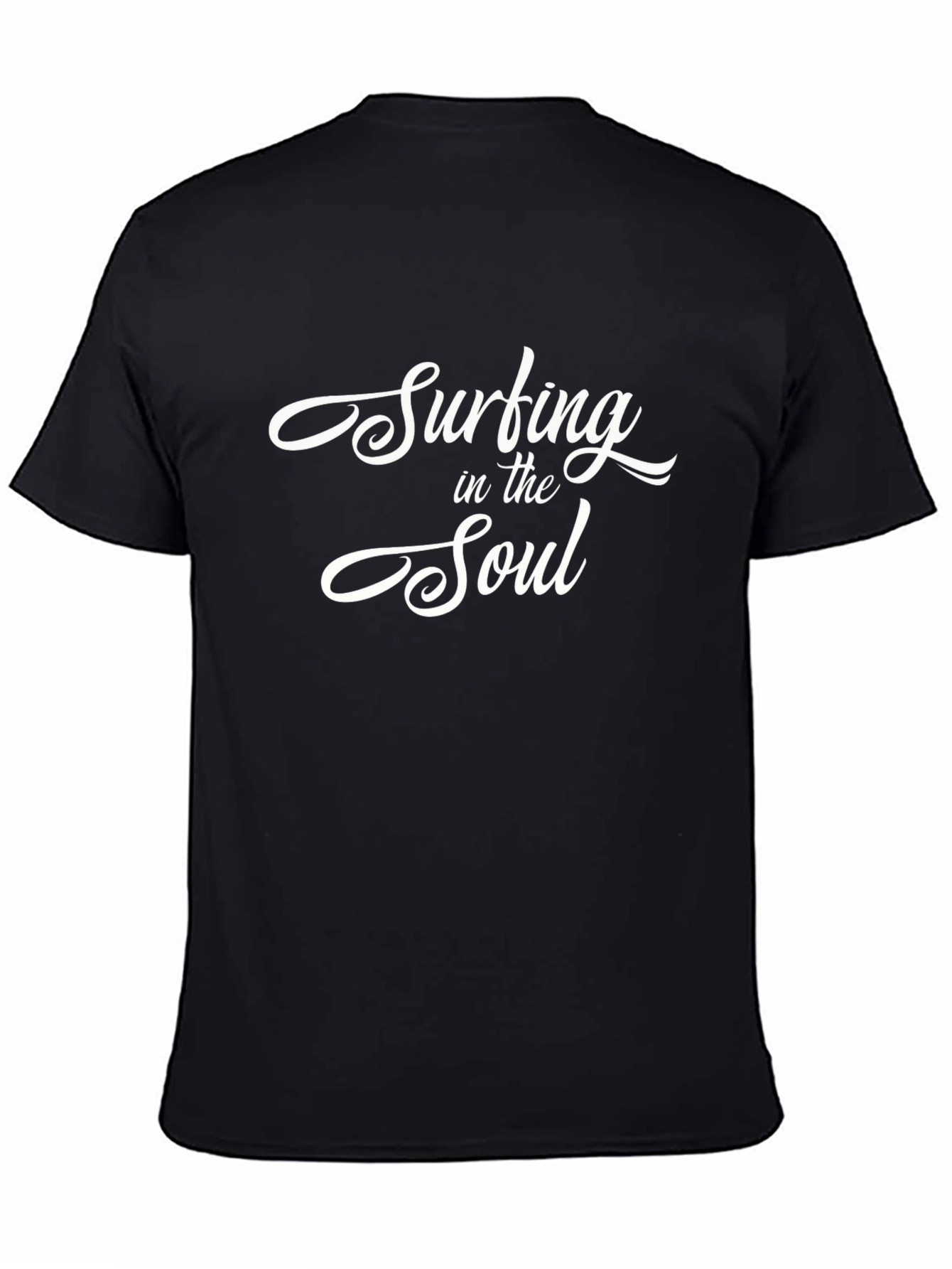 Surfing in the Soul T-Shirt - Black