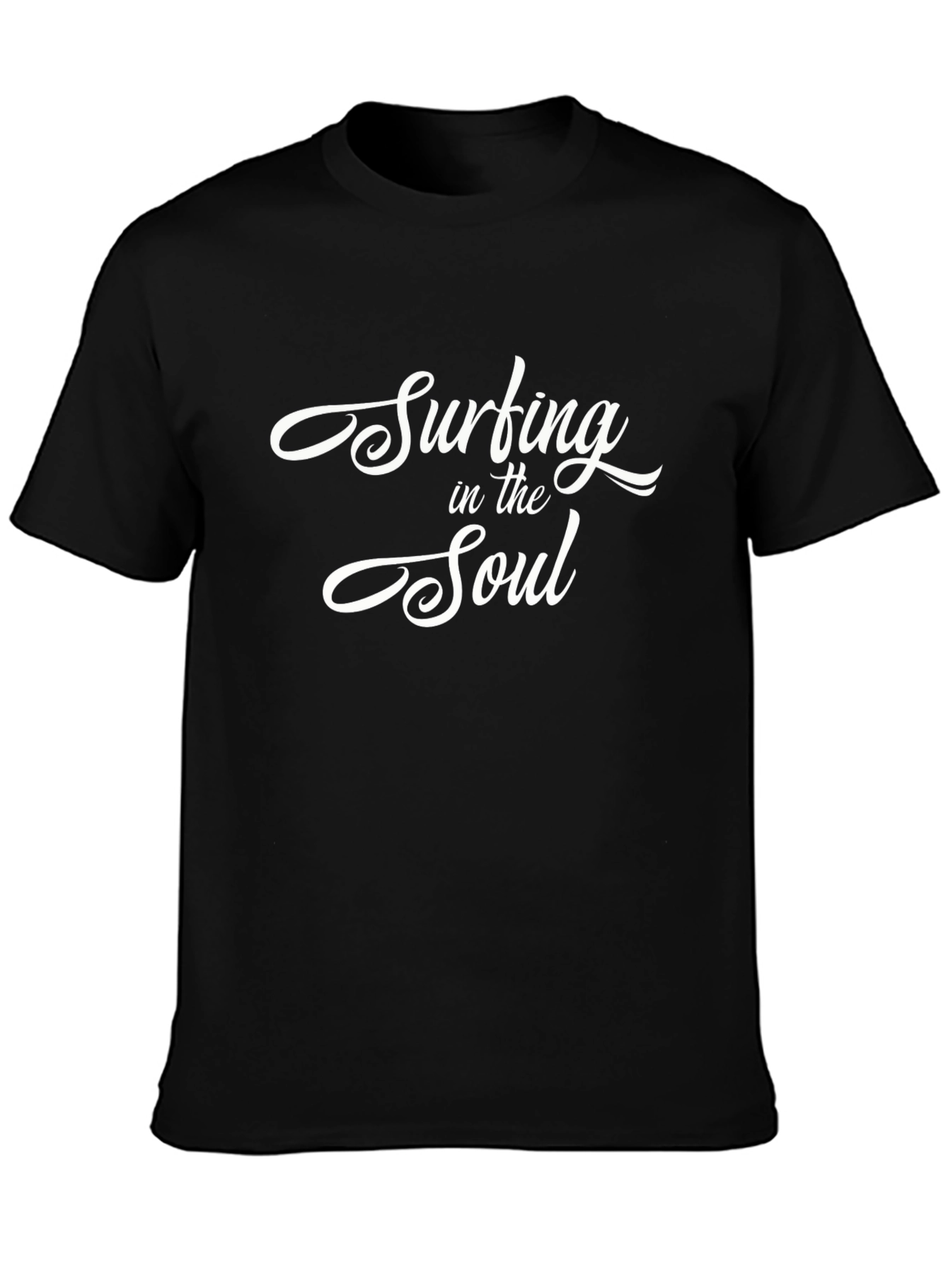 Surfing in the Soul T-Shirt - Black