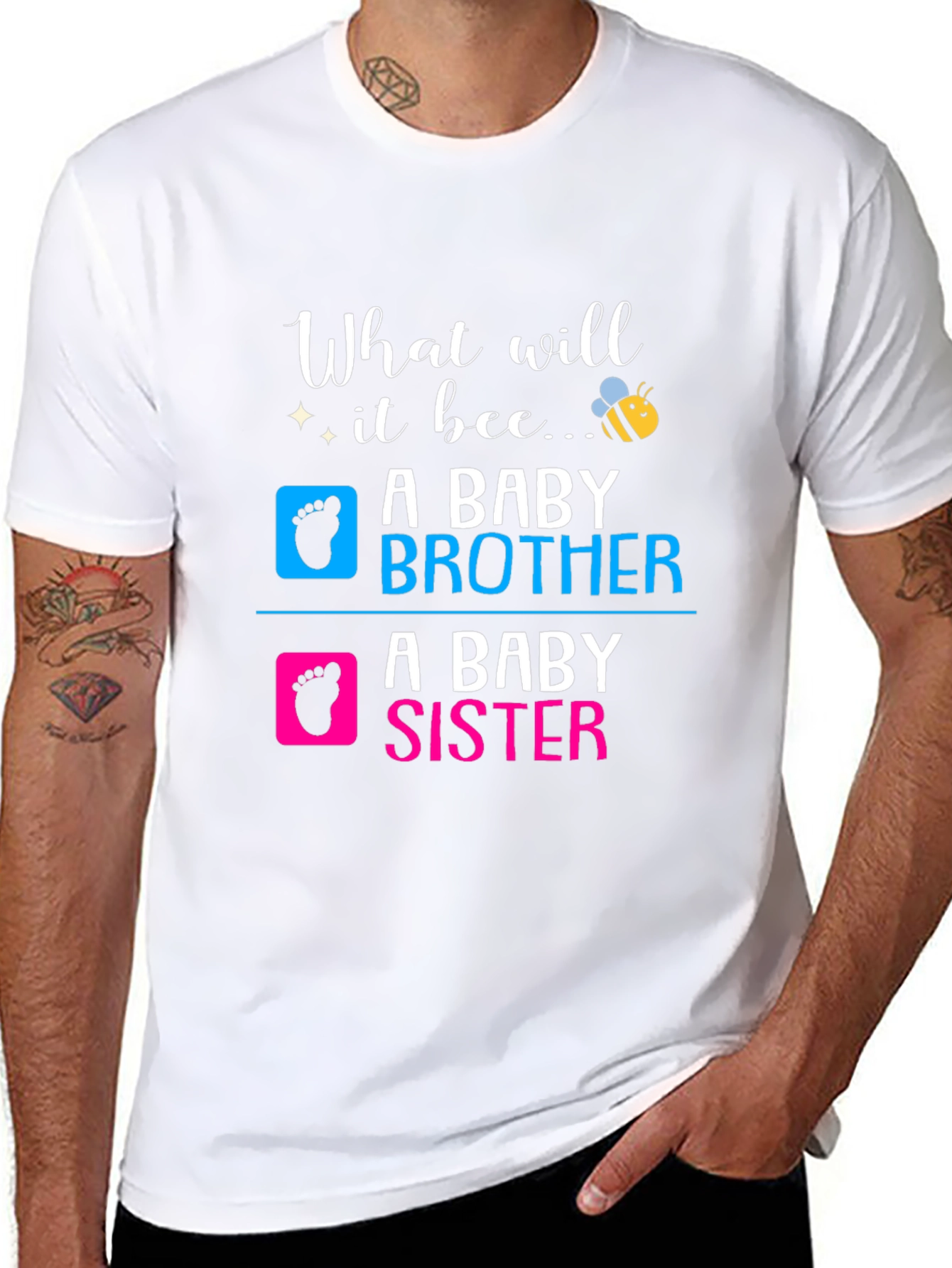 What Will It Bee? Baby Gender Reveal T-Shirt
