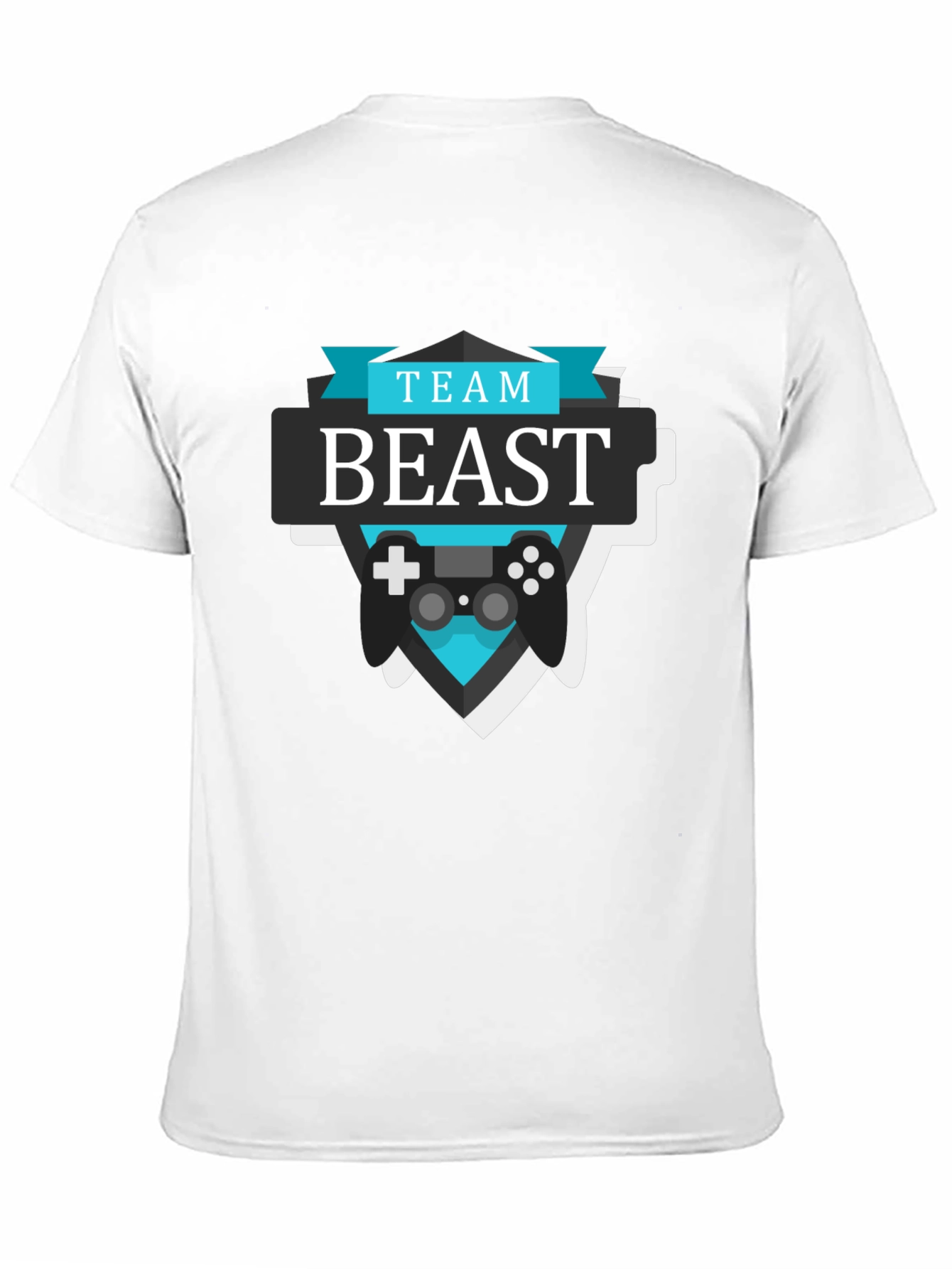 Team Beast Gaming T-Shirt - Black Cotton Tee