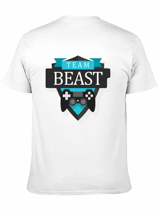 Team Beast Gaming T-Shirt - Black Cotton Tee