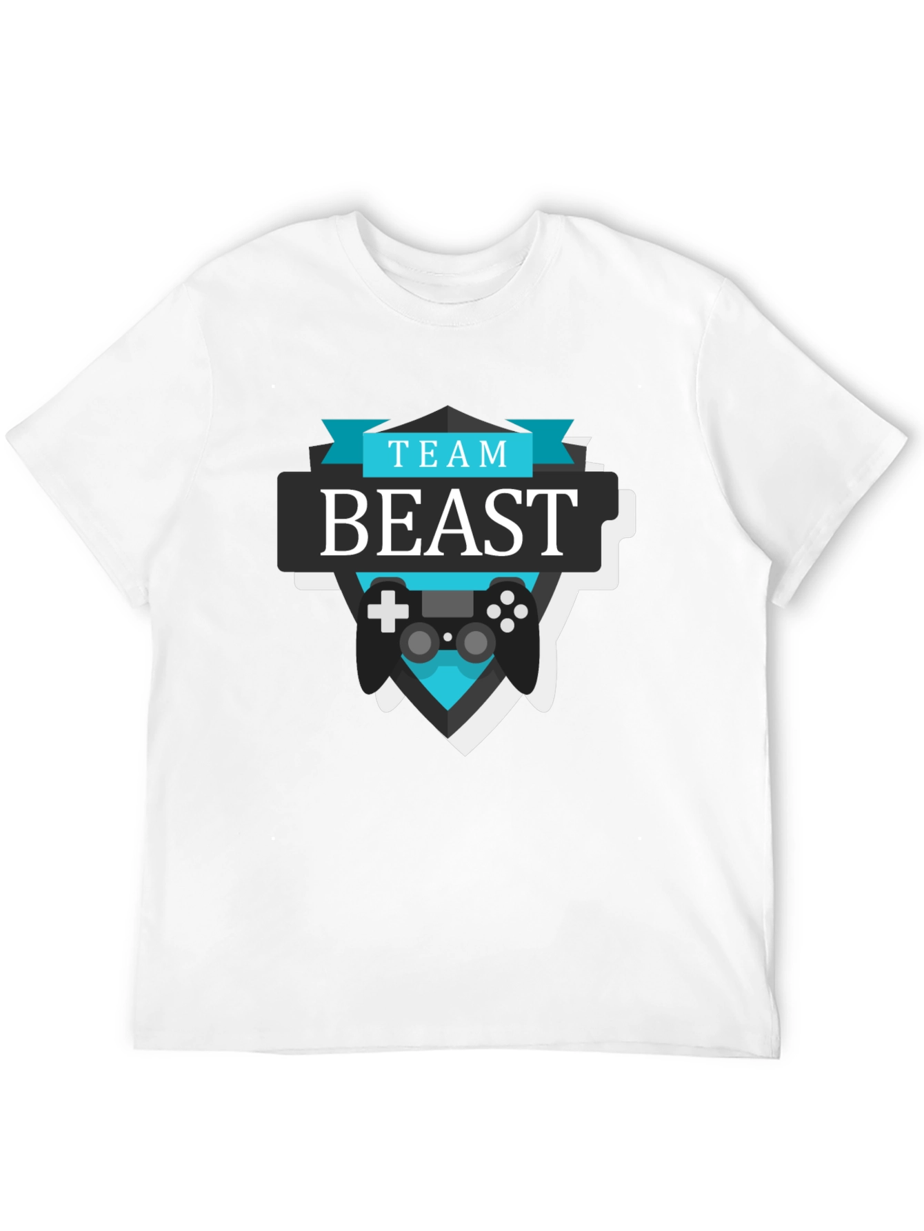 Team Beast Gaming T-Shirt - Black Cotton Tee