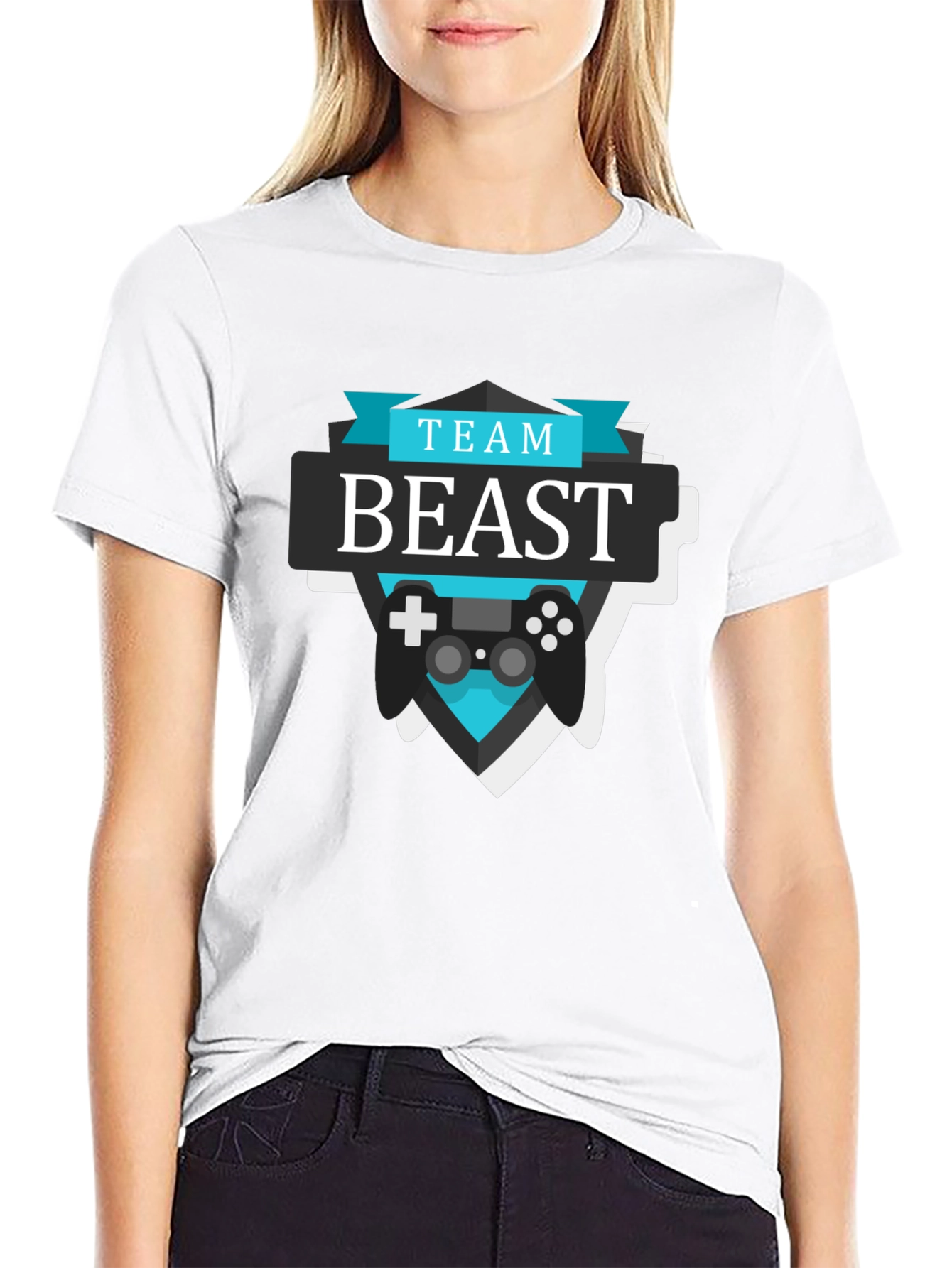 Team Beast Gaming T-Shirt - Black Cotton Tee