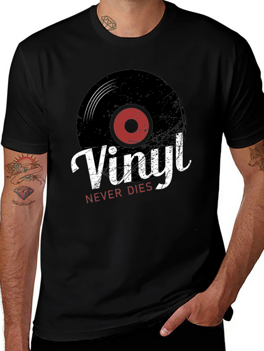 Vinyl Never Dies Graphic Tee