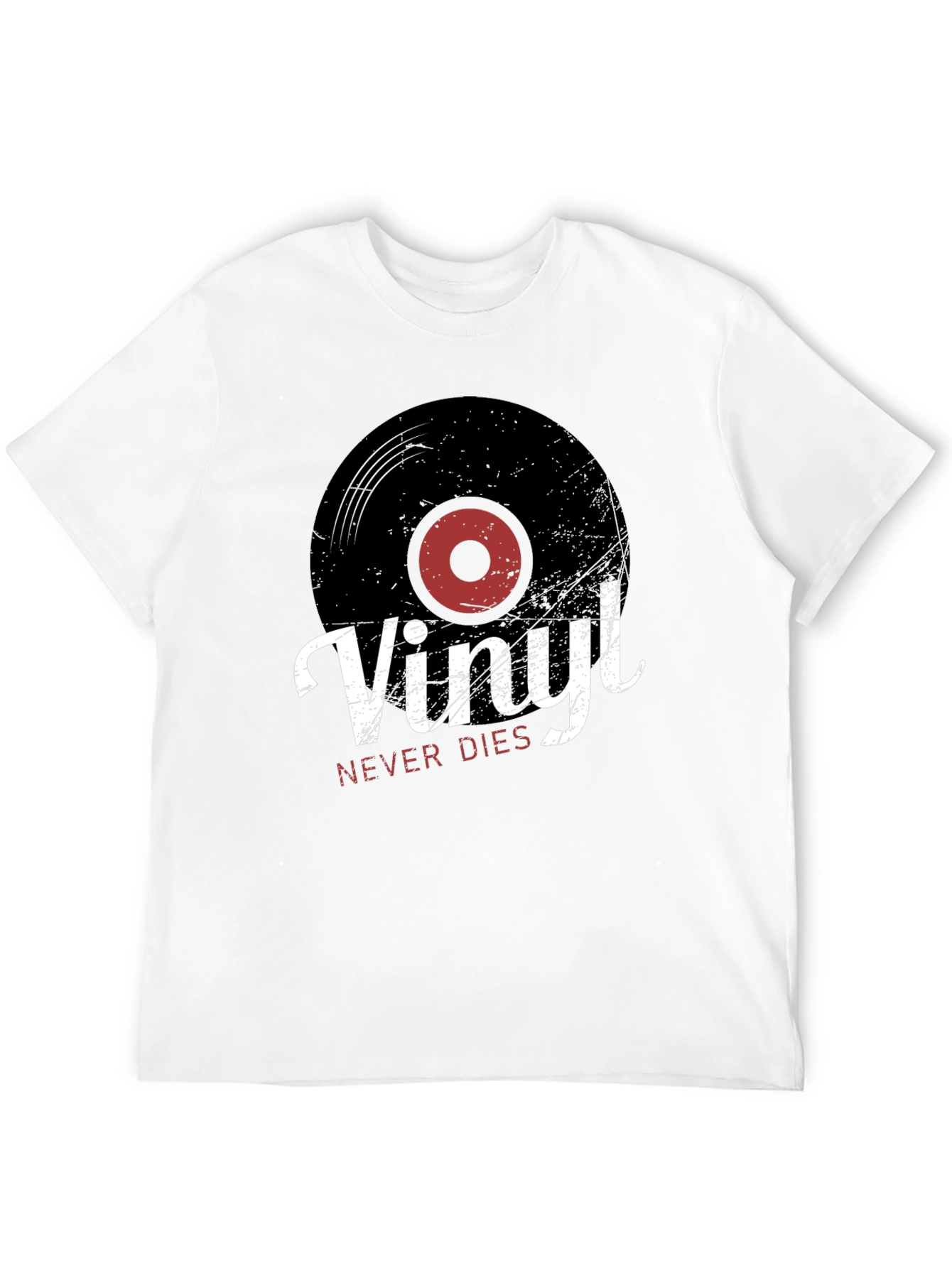 Vinyl Never Dies Graphic Tee
