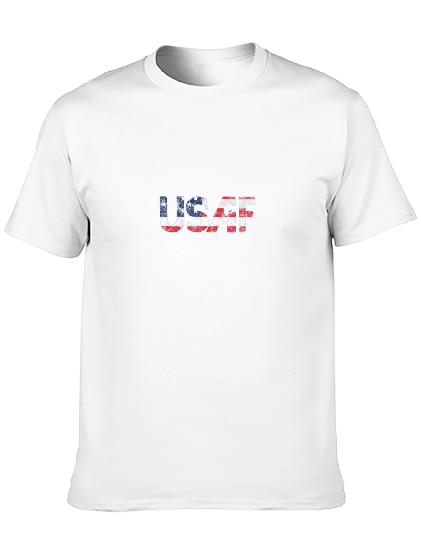 USAF American Flag T-Shirt - Patriotic Design