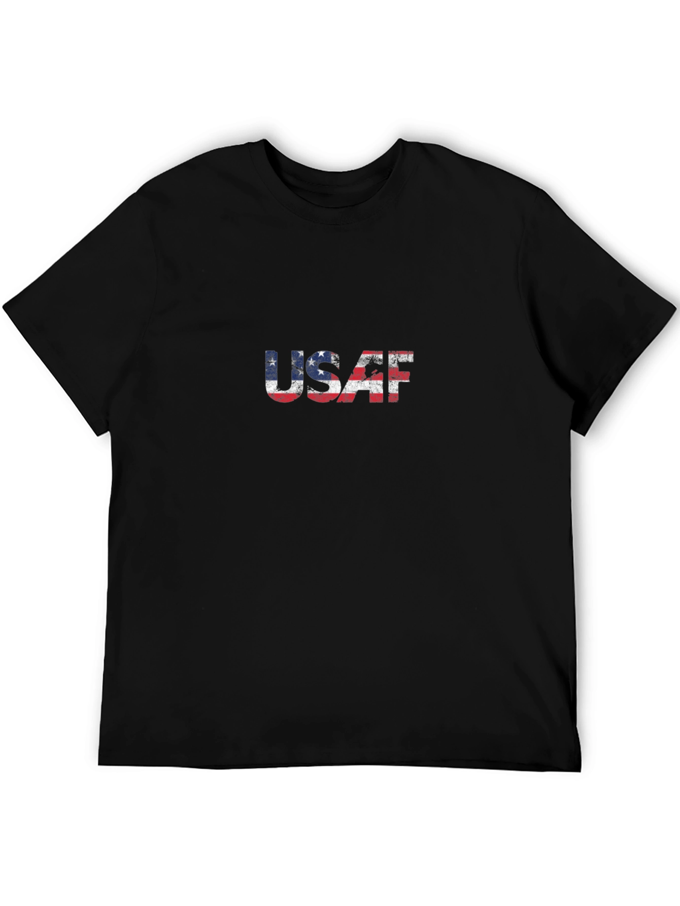 USAF American Flag T-Shirt - Patriotic Design