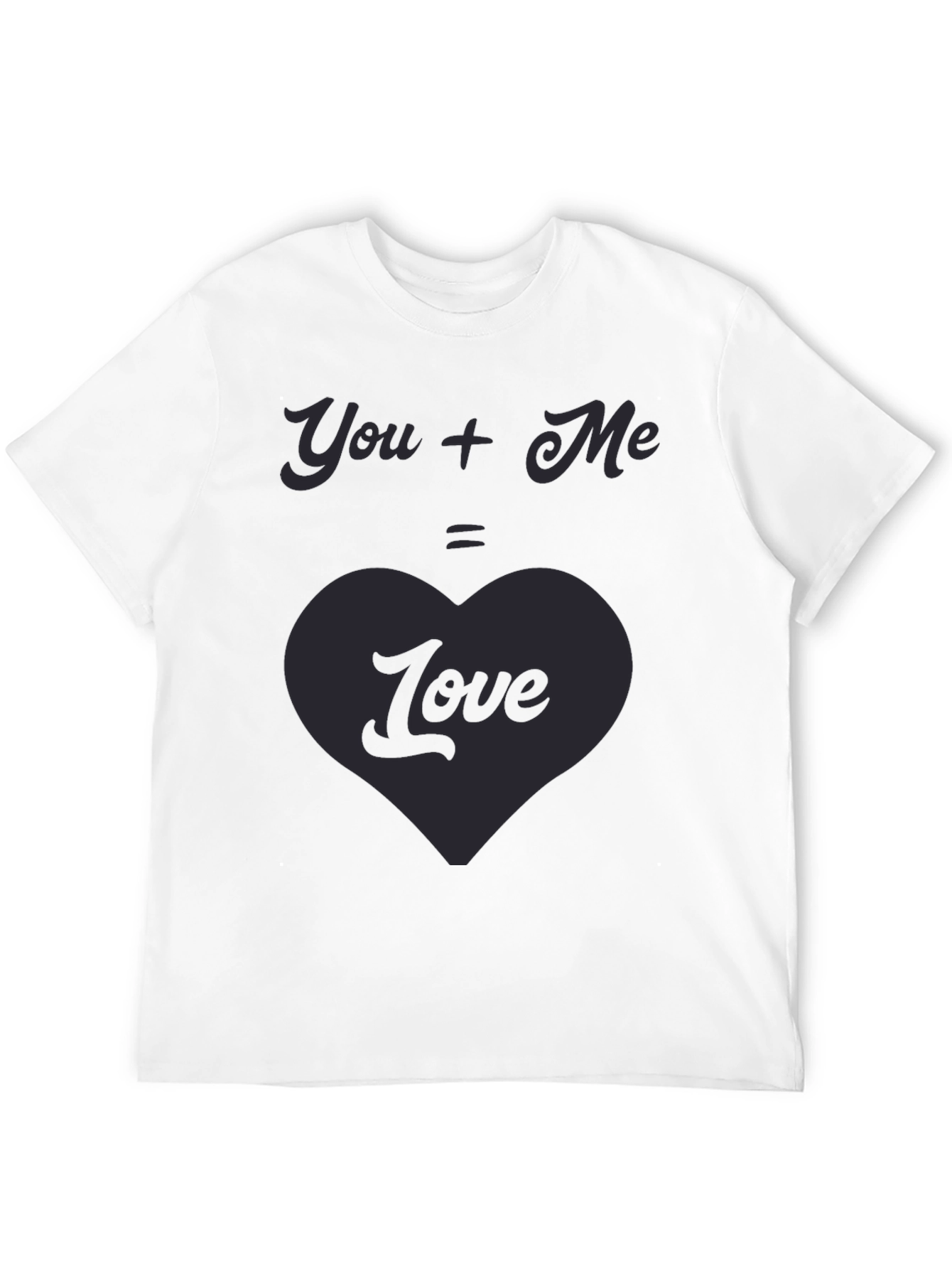 You + Me = Love Graphic Tee