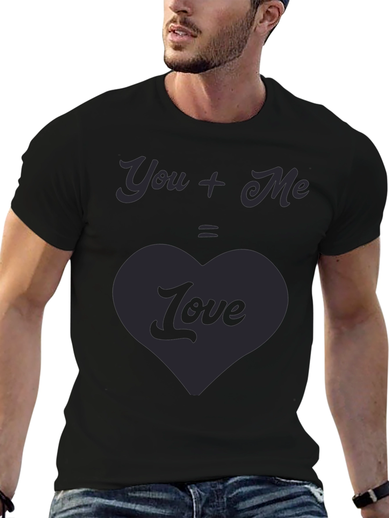 You + Me = Love Graphic Tee