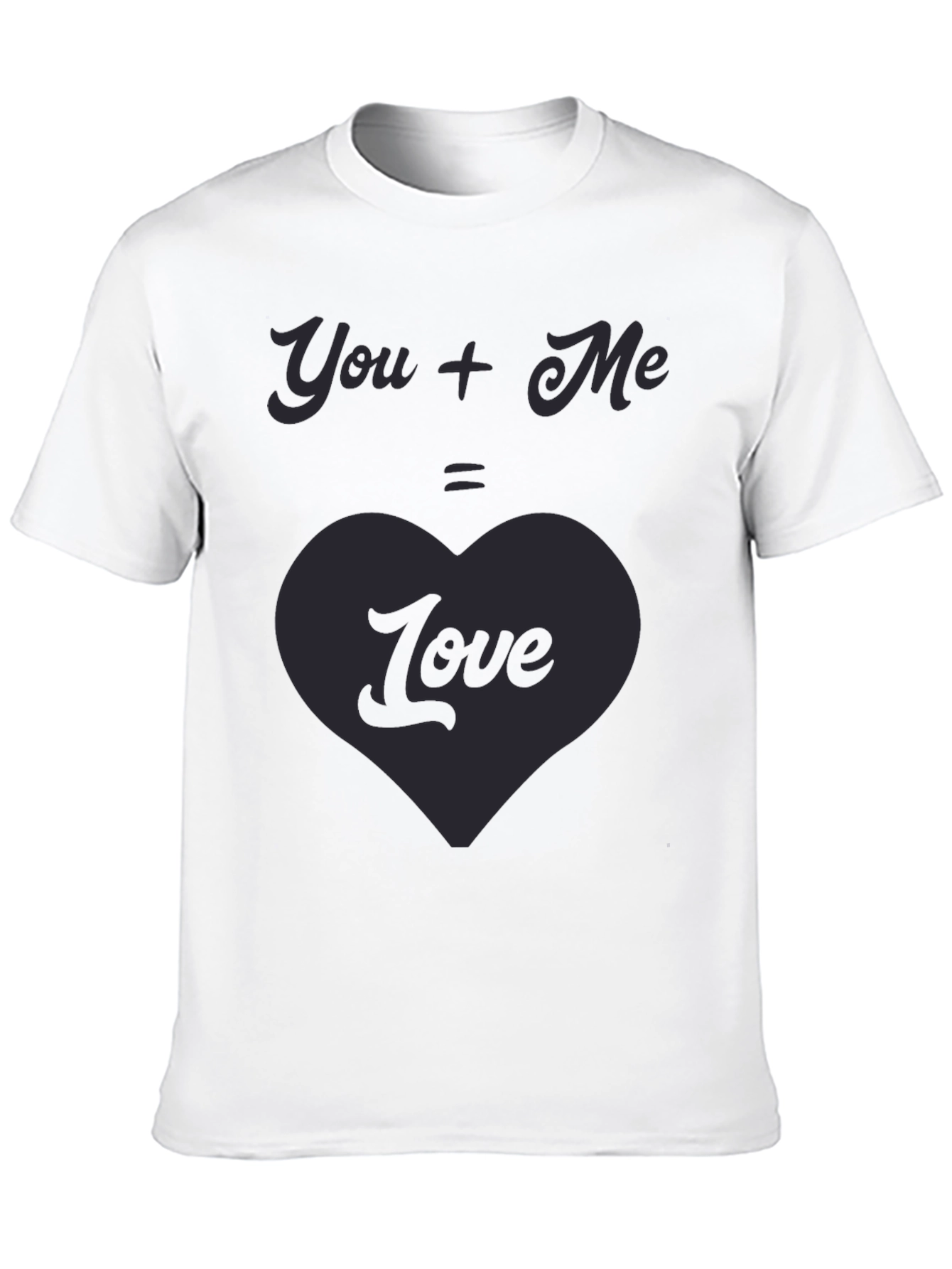 You + Me = Love Graphic Tee