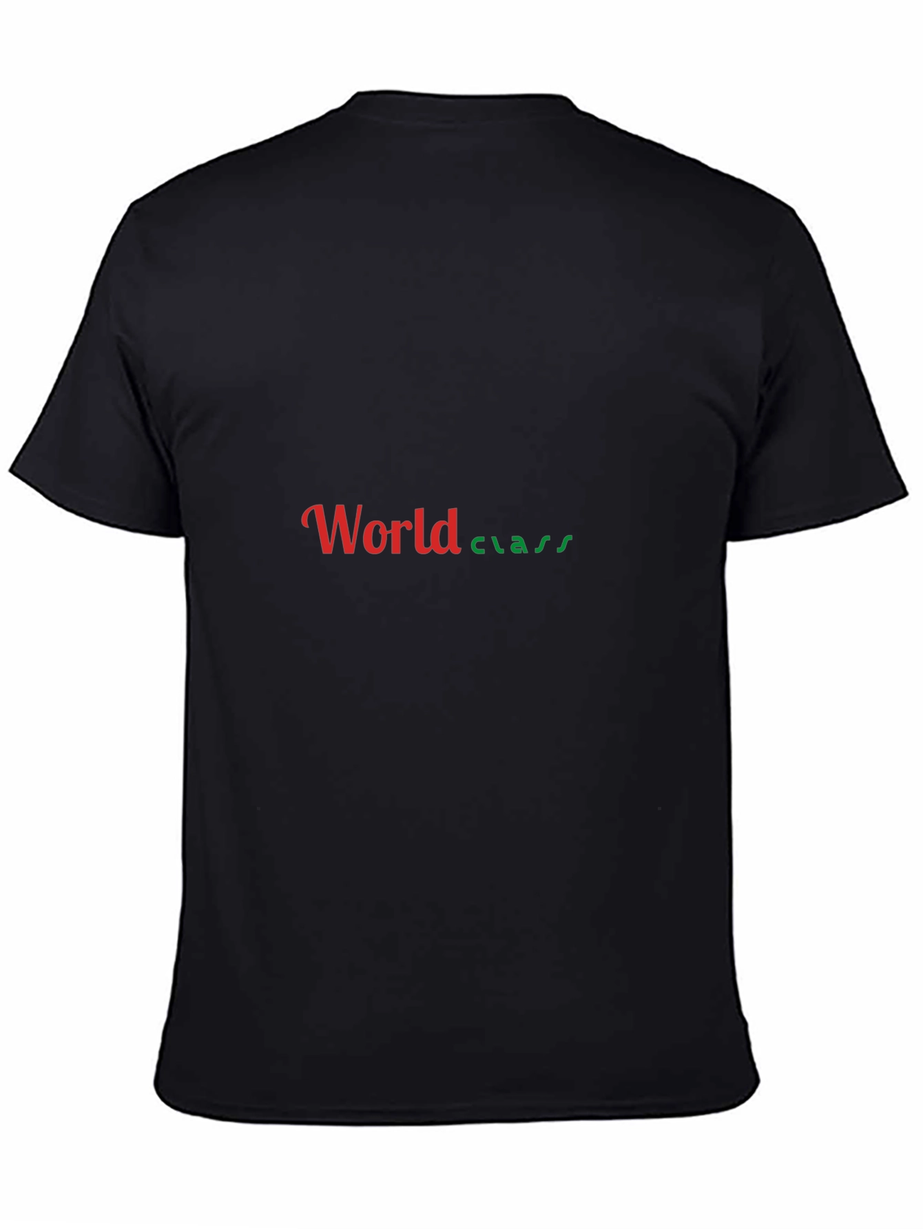 World Class Graphic Print Black T-Shirt