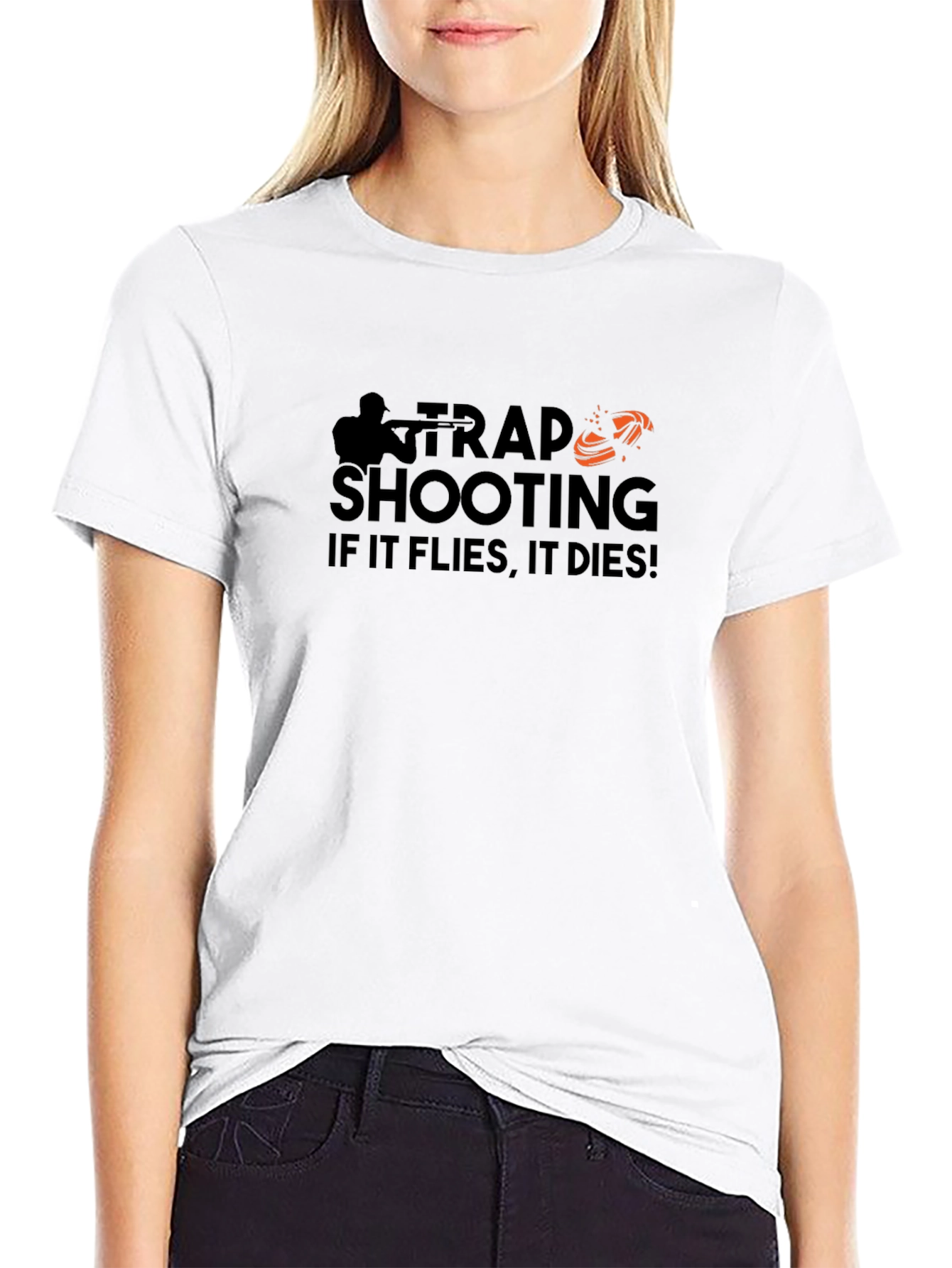 Trap Shooting If It Flies It Dies T-Shirt