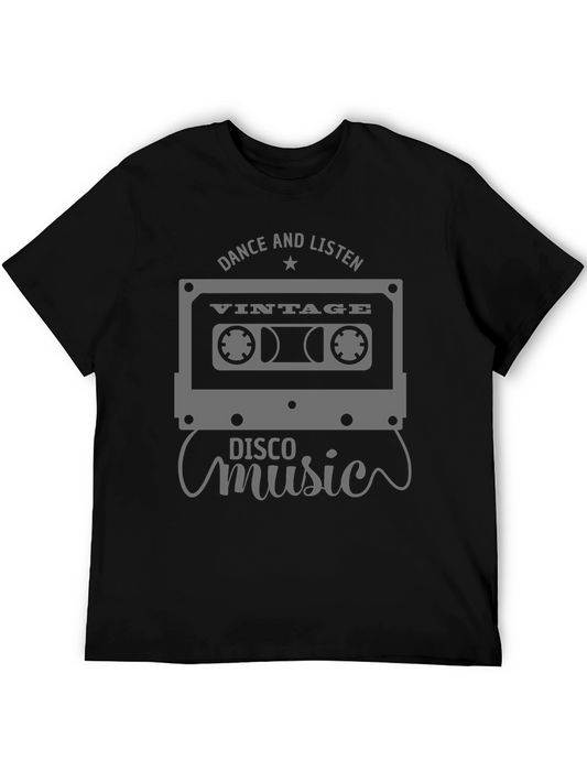 Vintage Disco Music Graphic Tee