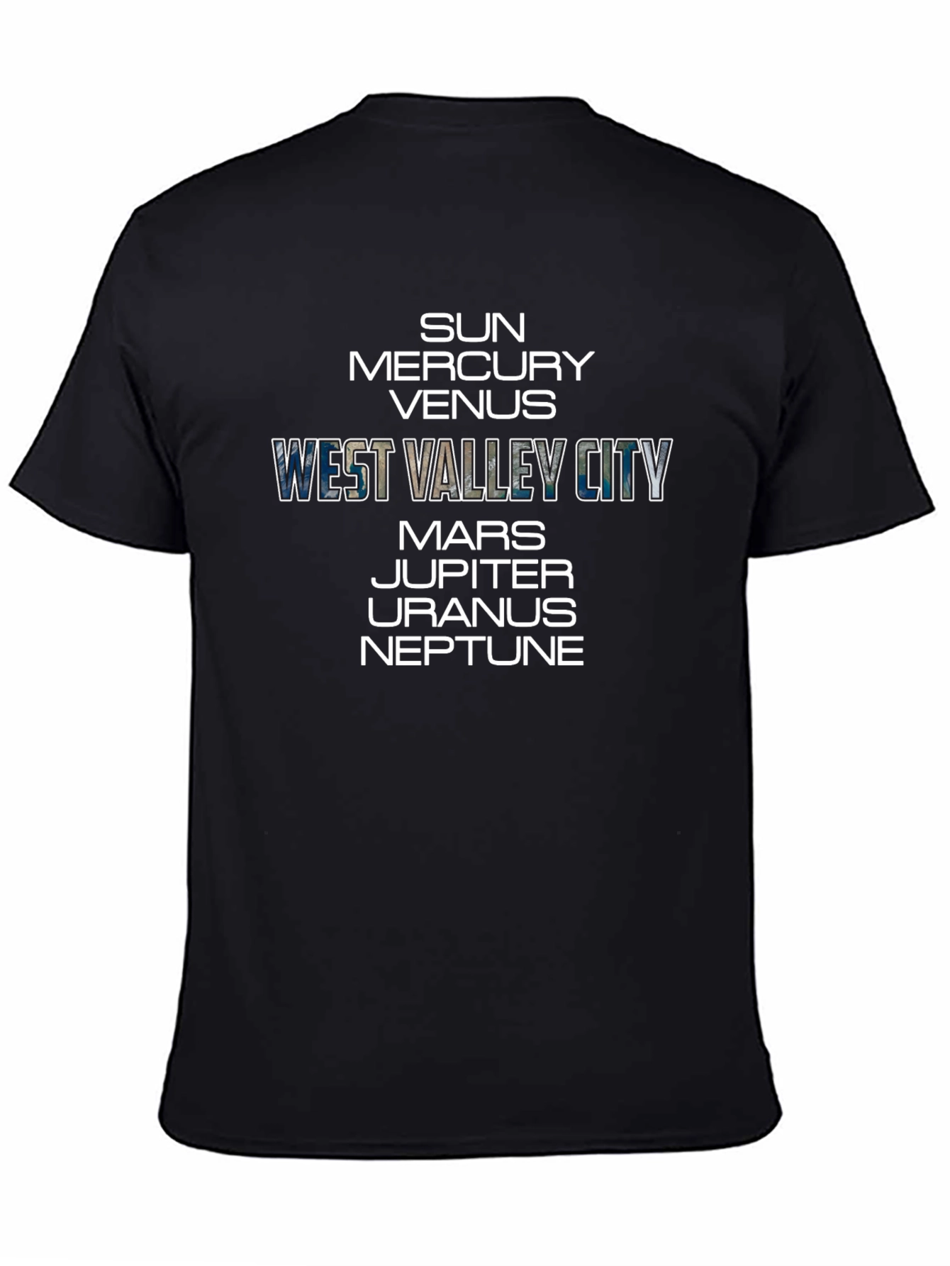 West Valley City Planets T-Shirt