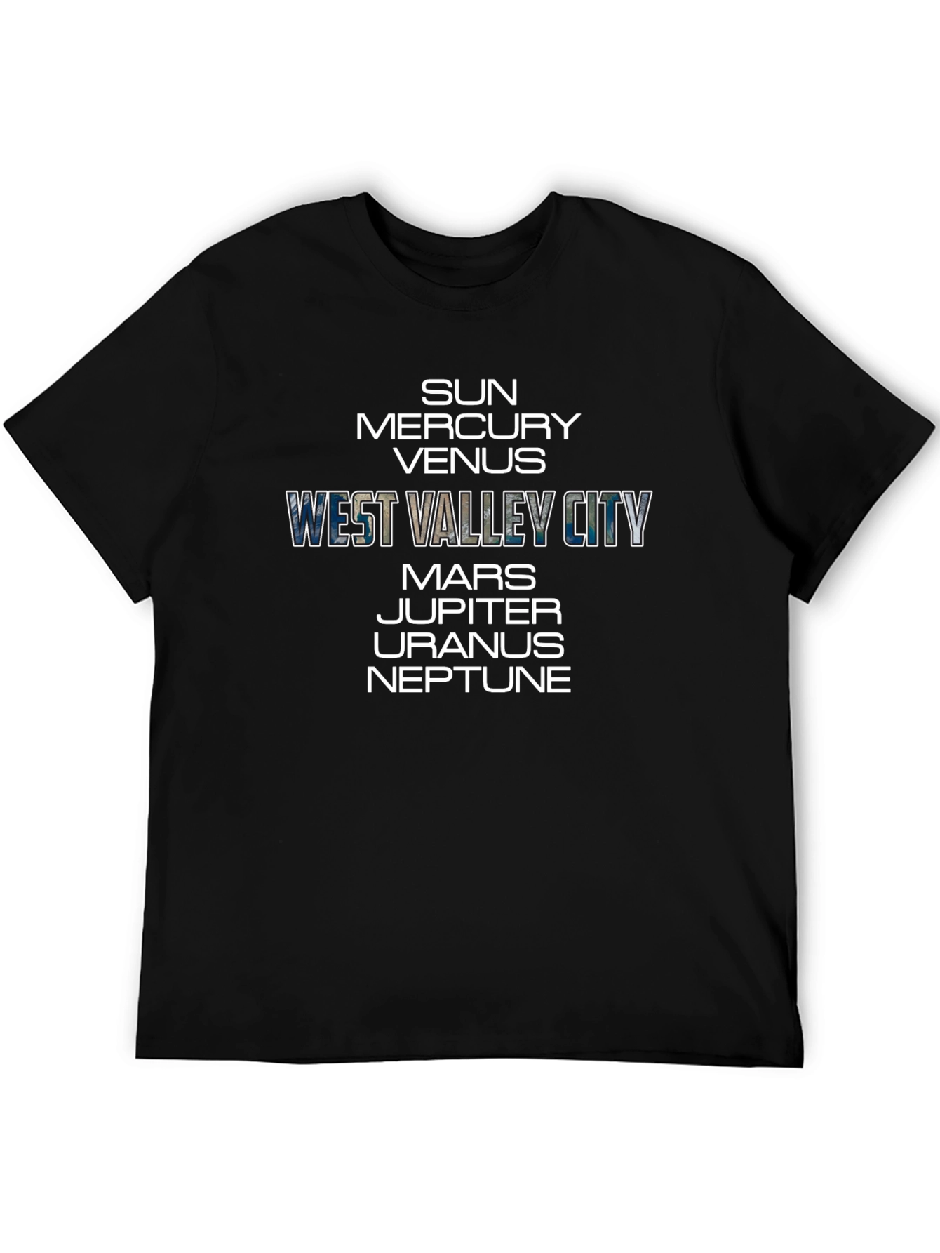 West Valley City Planets T-Shirt
