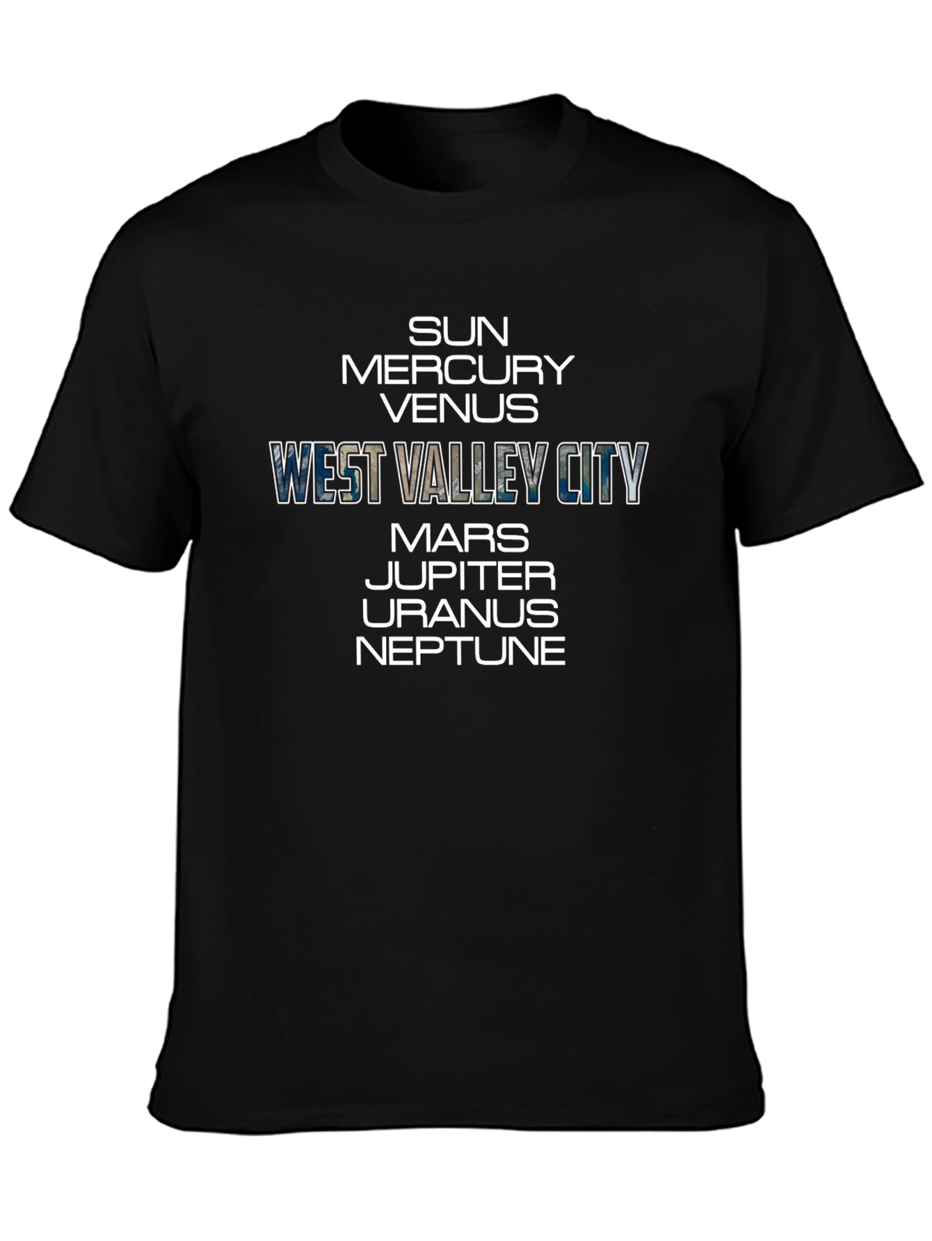 West Valley City Planets T-Shirt