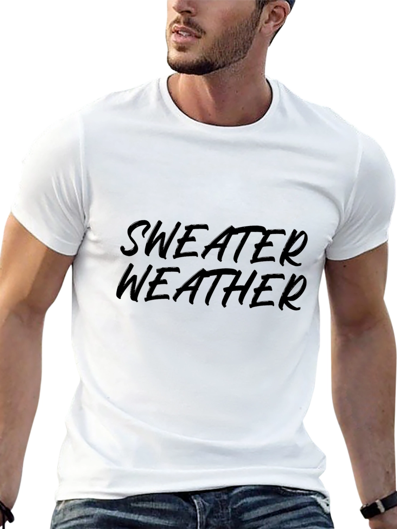 Sweater Weather T-Shirt - Comfortable Cotton Tee