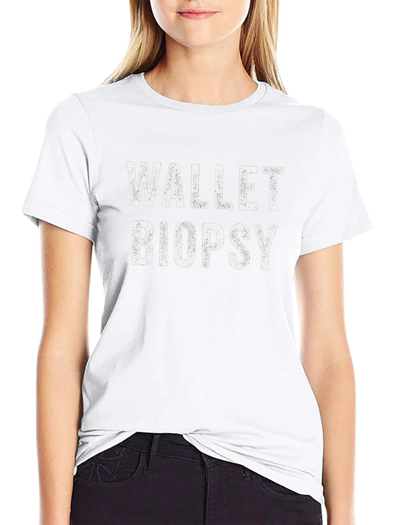 Wallet Biopsy Graphic T-Shirt - Black Cotton Tee