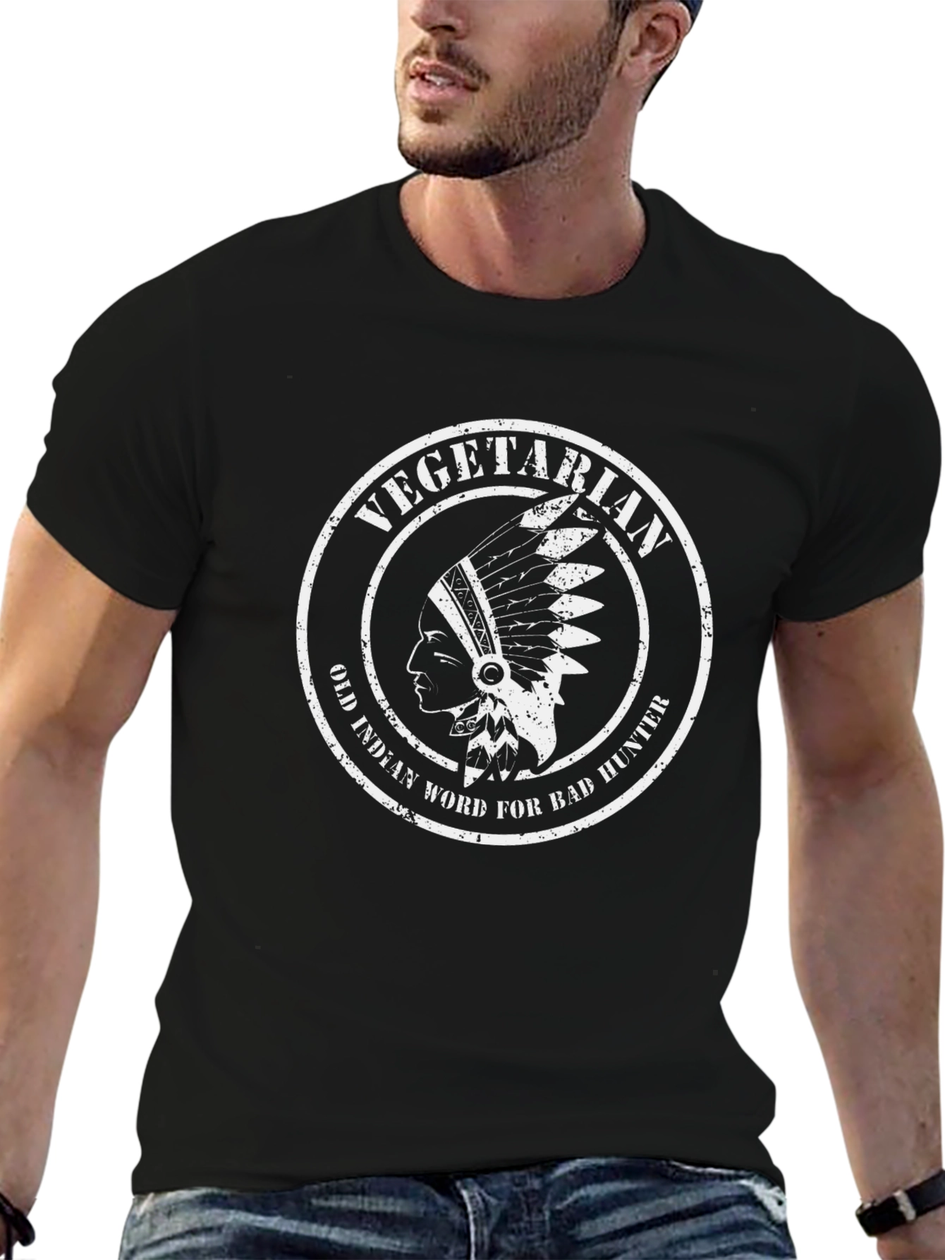 Vegetarian Bad Hunter T-Shirt