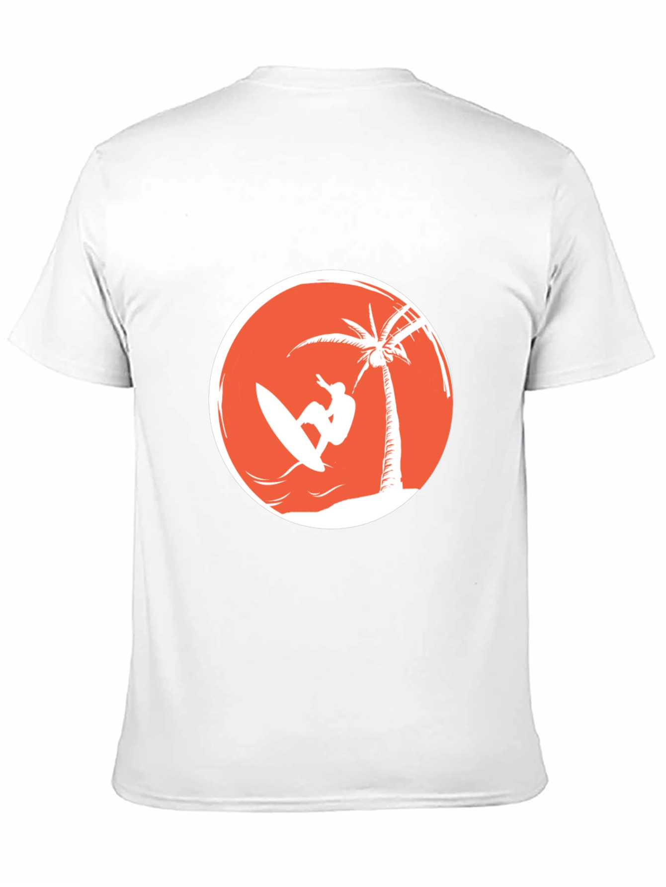 Surfer Scene Graphic Tee
